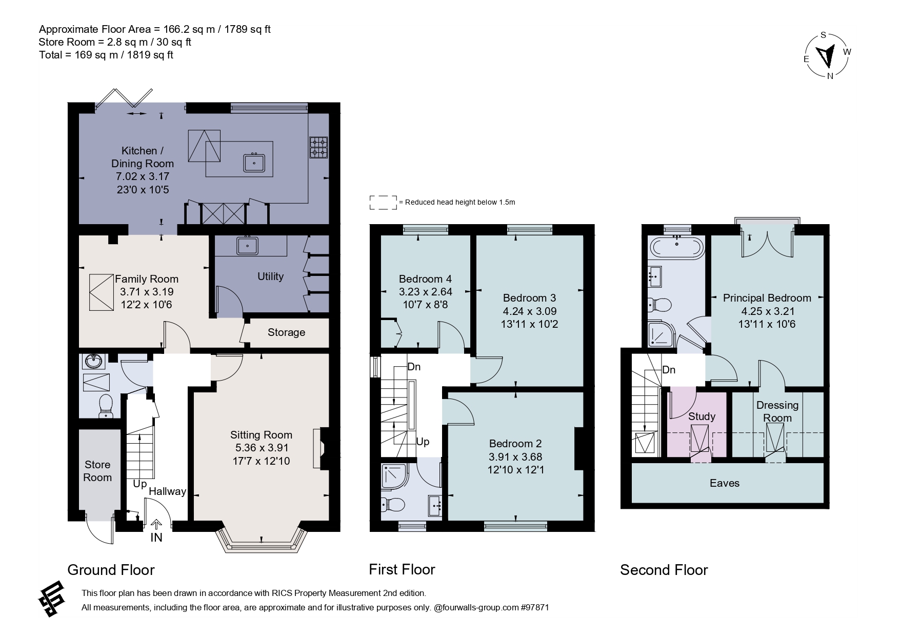 14, Dickinson Avenue, Rickmansworth floorplan