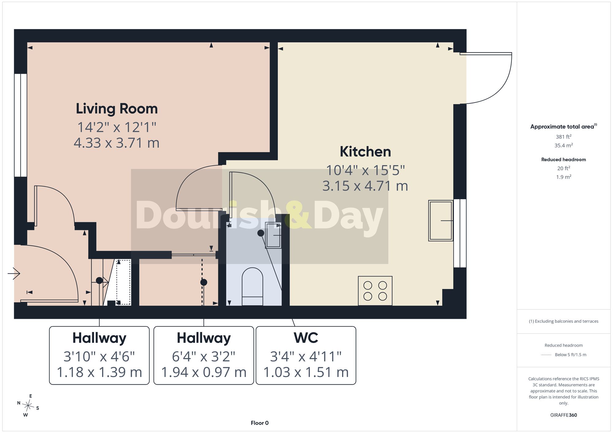 44 Sergeant Way, Stafford floorplan