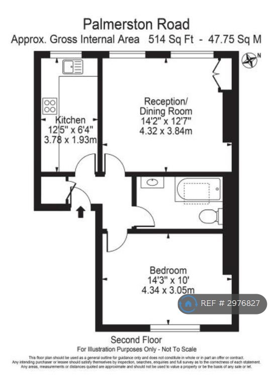 C Palmerston Road, London floorplan