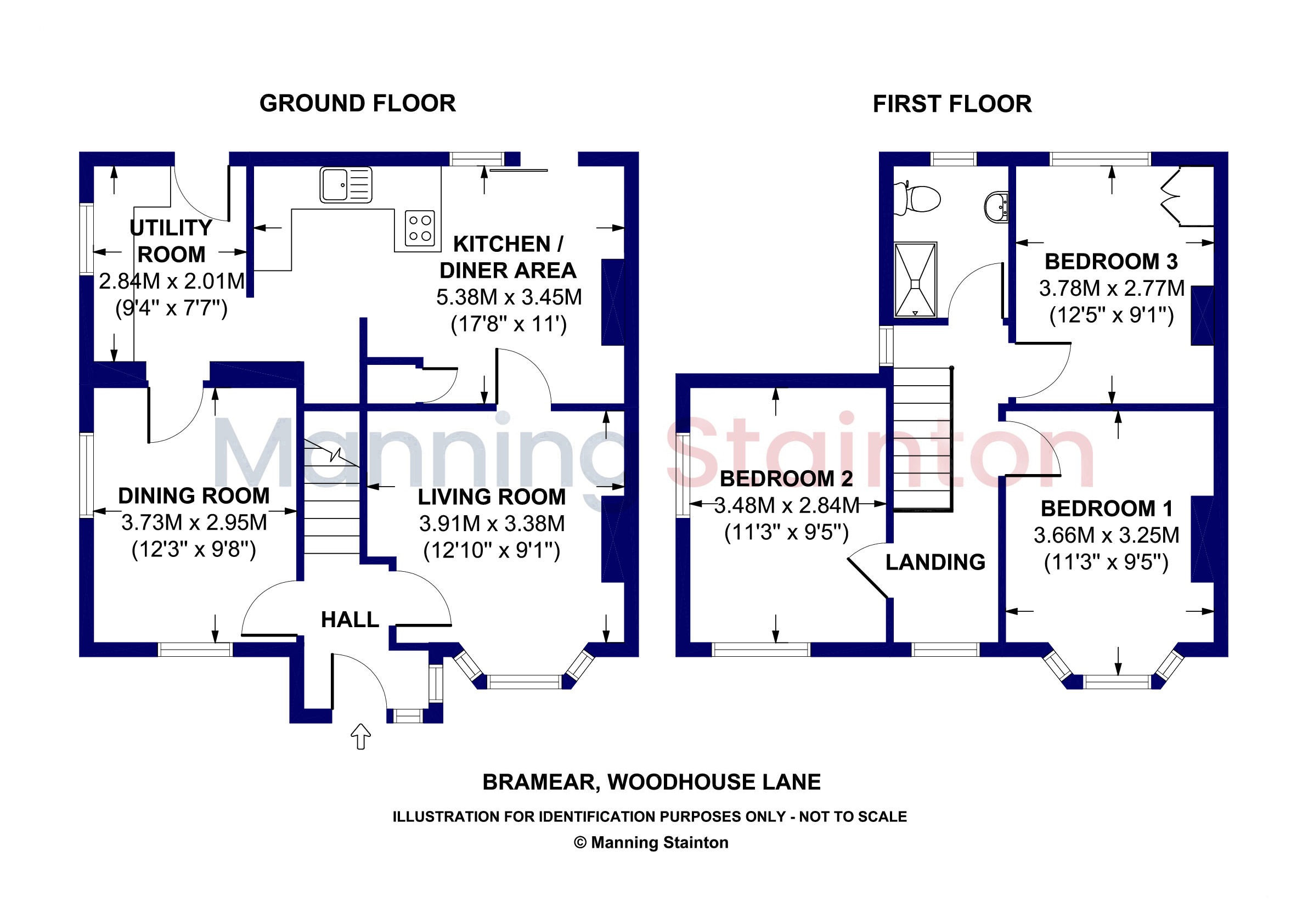 Bramear,, Woodhouse Lane, Wakefield floorplan