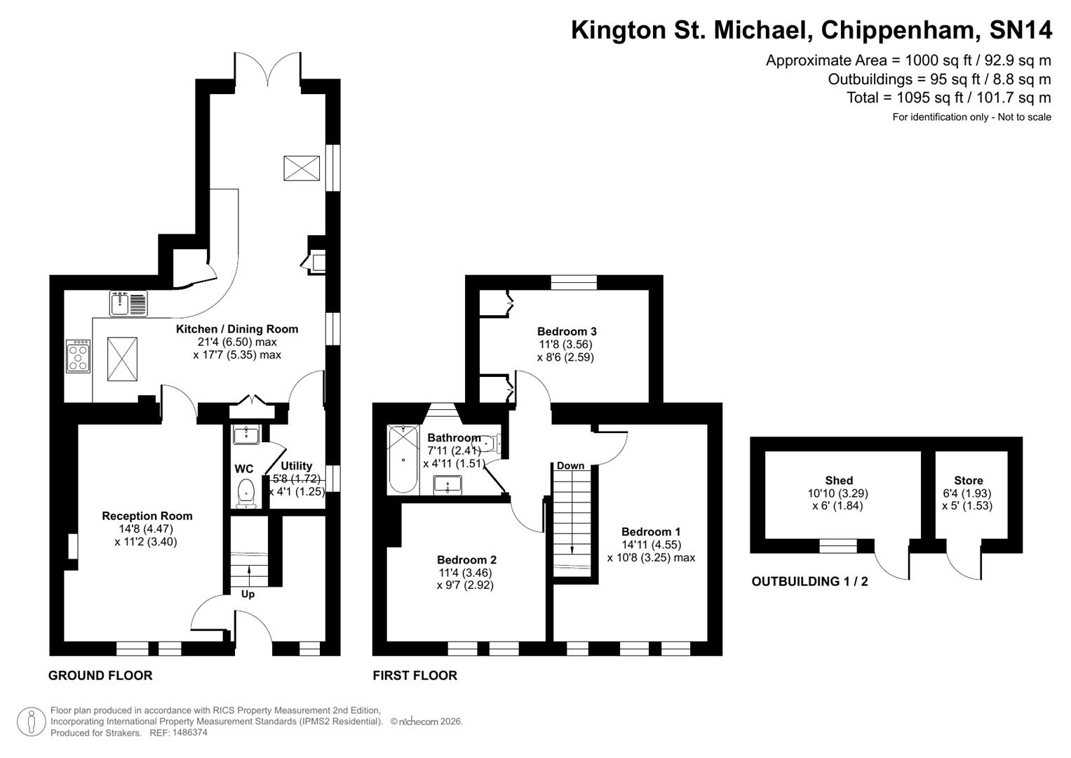 10, Kington St. Michael, Chippenham floorplan