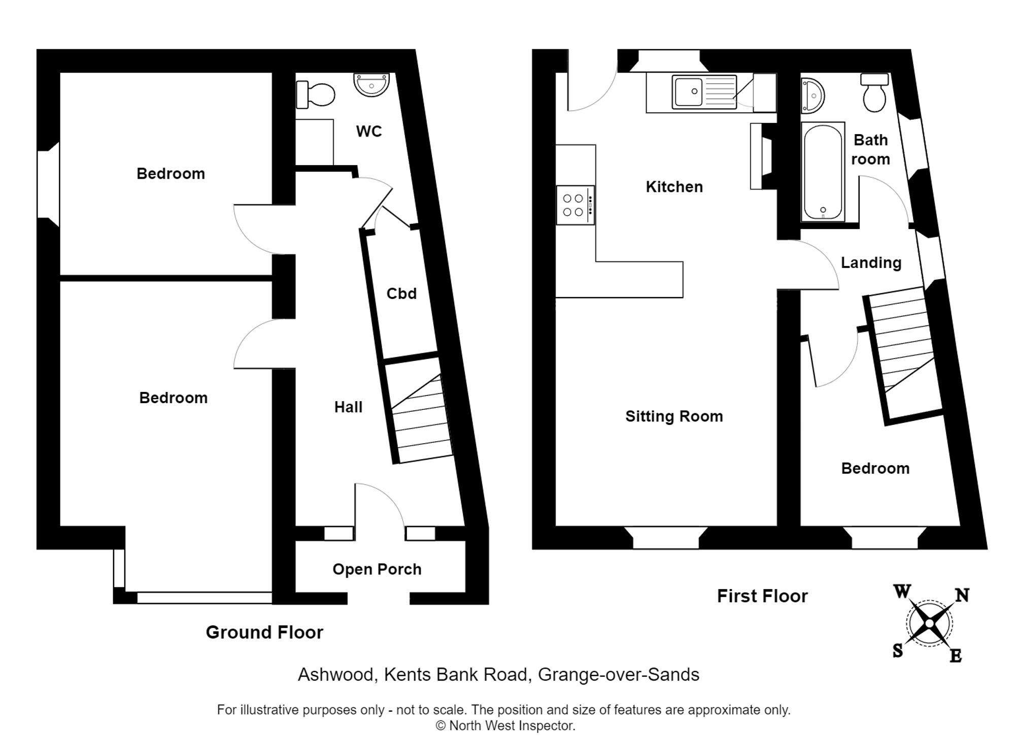 Ashwood Kents Bank Road, Grange-Over-Sands floorplan