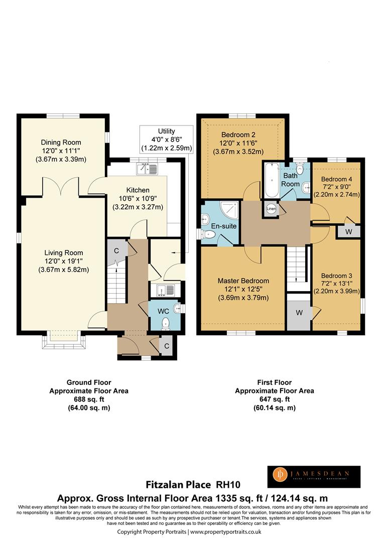 4, Fitzalan Place, Crawley floorplan