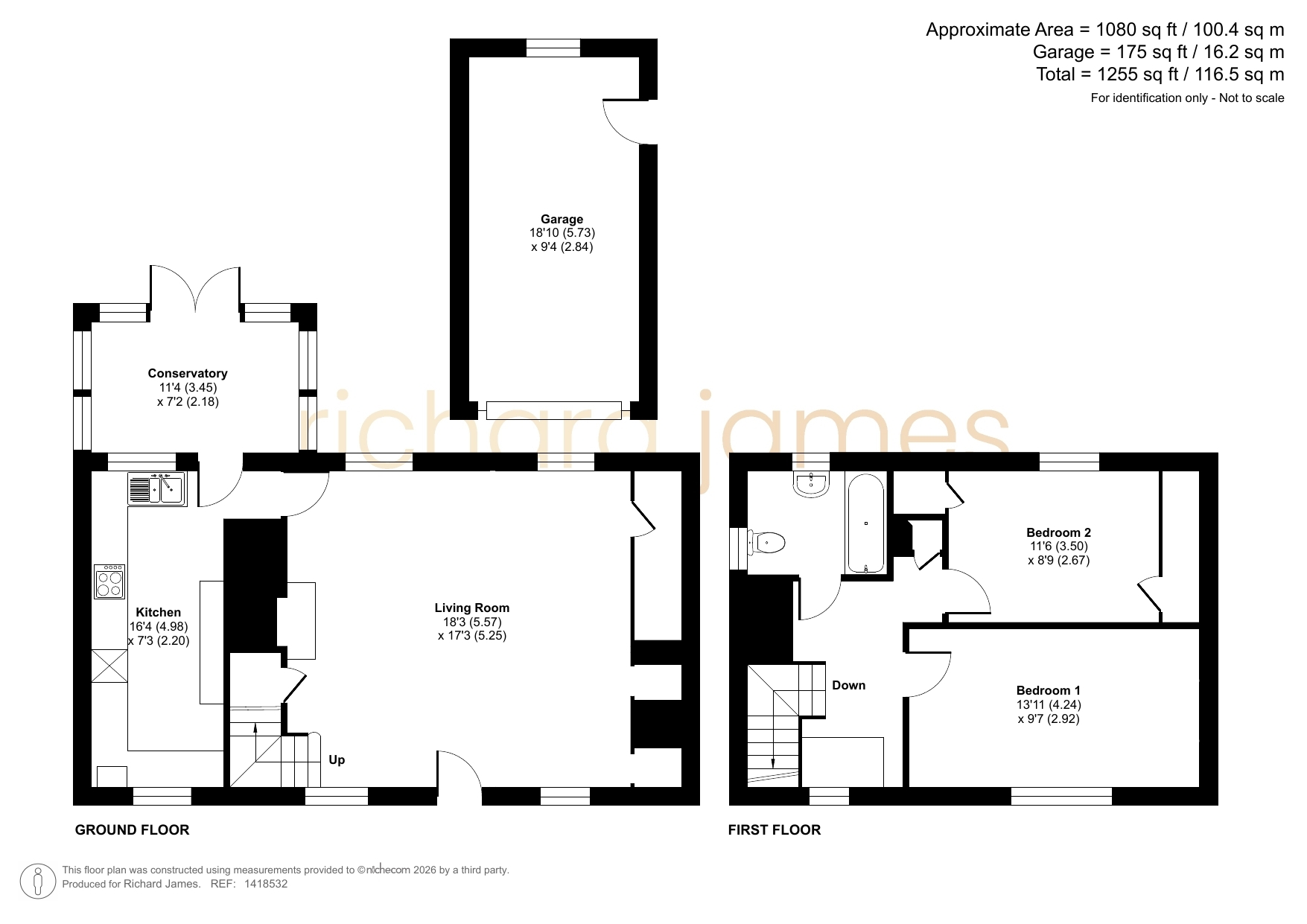 59, The Green, Lyneham floorplan