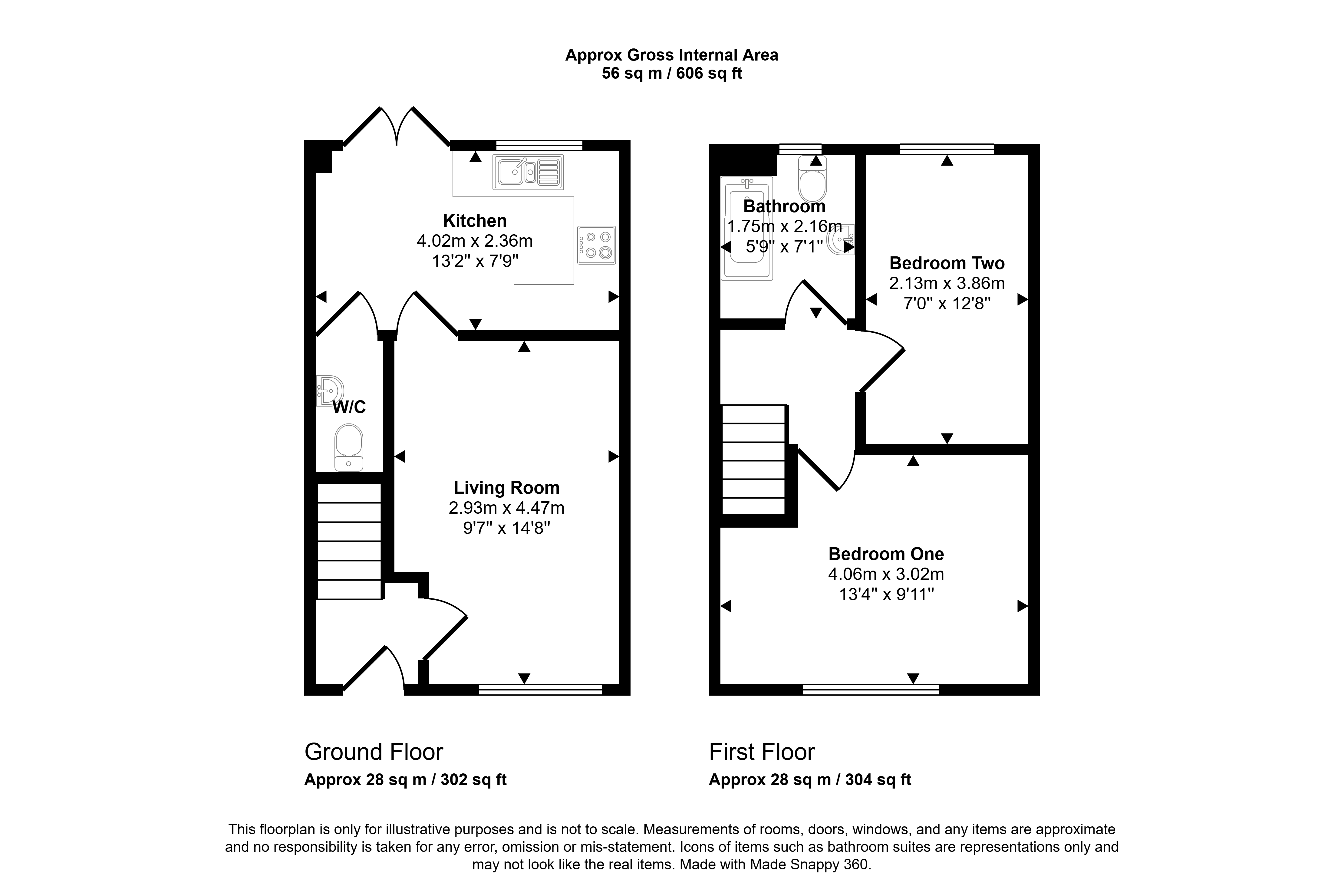 41, Shinwell Drive, Peterlee floorplan