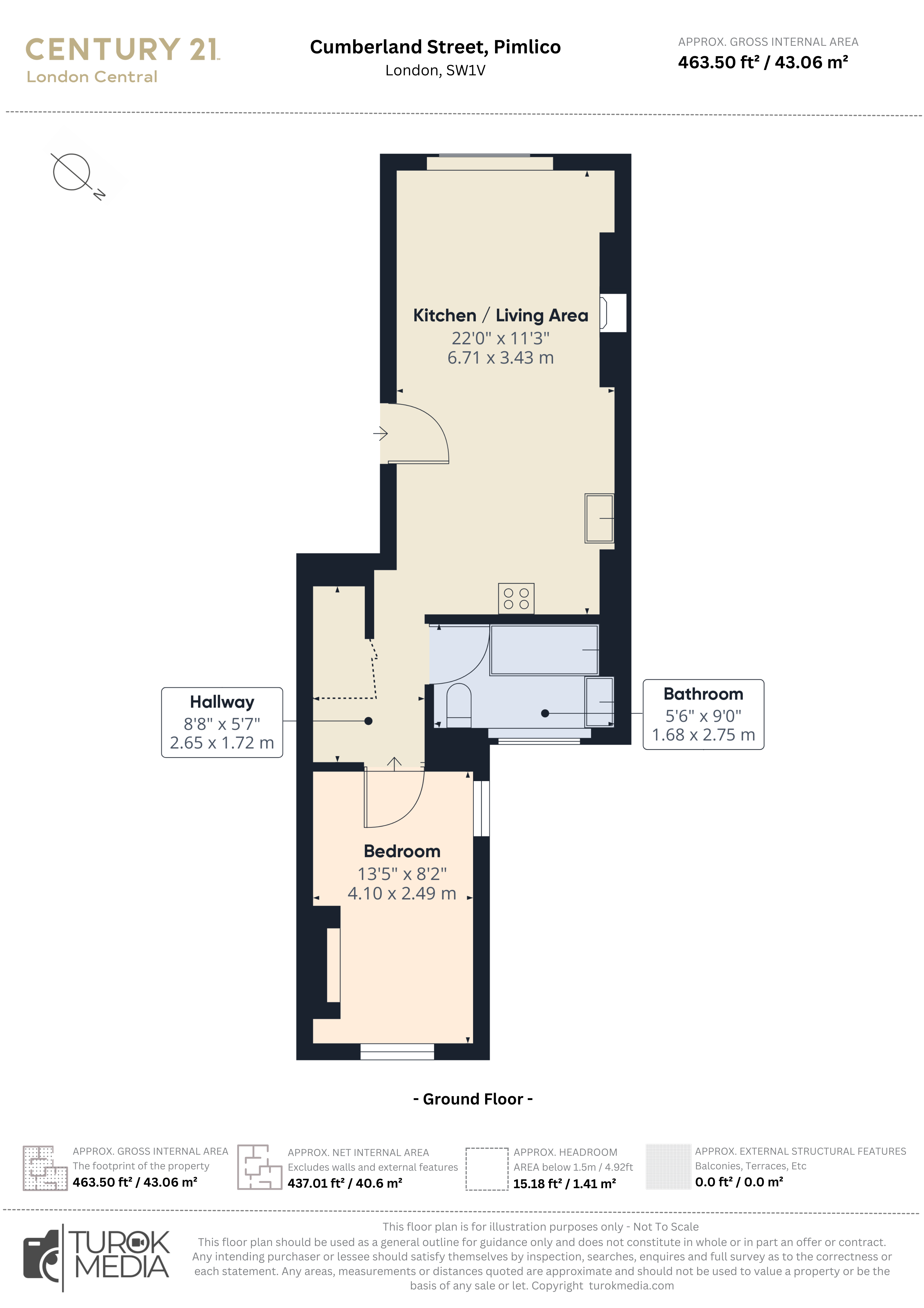 41, Cumberland Street, LONDON floorplan
