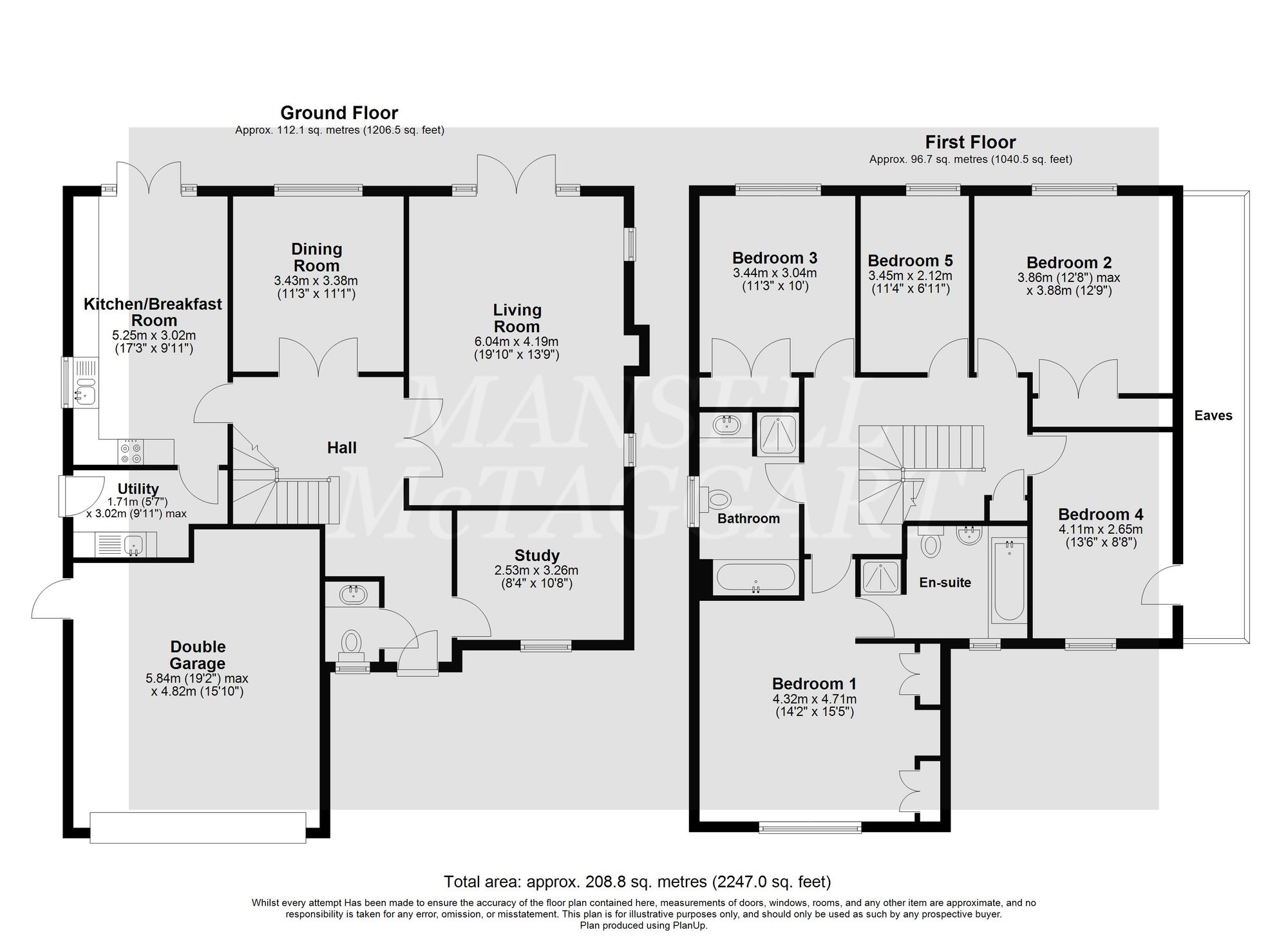 2 Maynard Close, Crawley floorplan