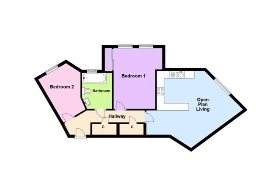 Gatehouse Court, Bridgefield Drive, Bury BL9, 2 bedroom flat for sale