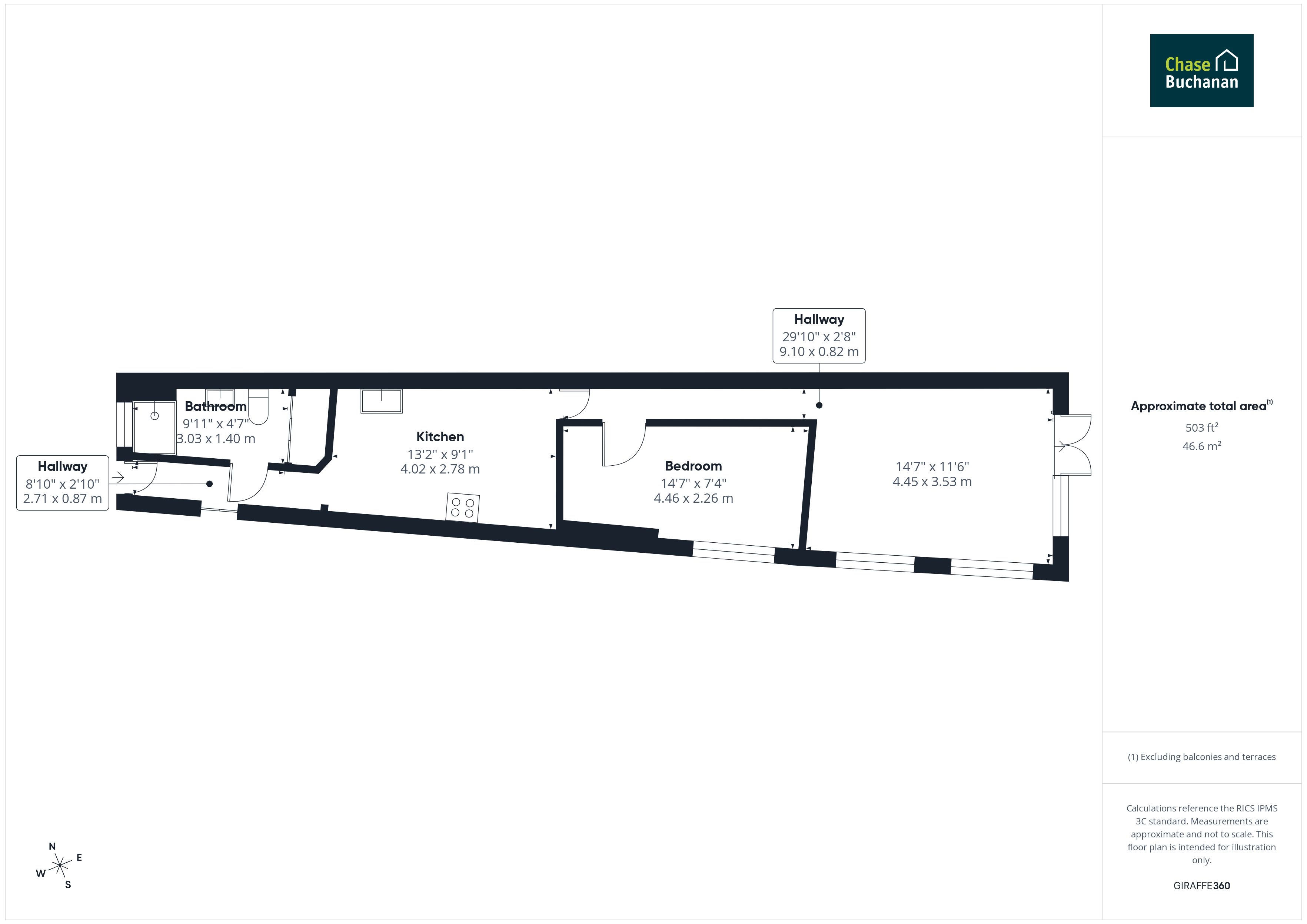 2A,, Elfin Grove, Teddington floorplan