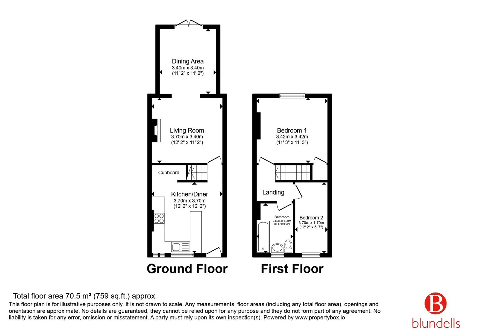9, Boiley Lane, Sheffield floorplan