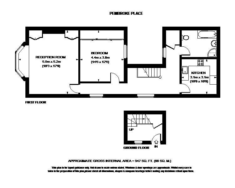 1 Bedrooms Flat to rent in Pembroke Place, London W8