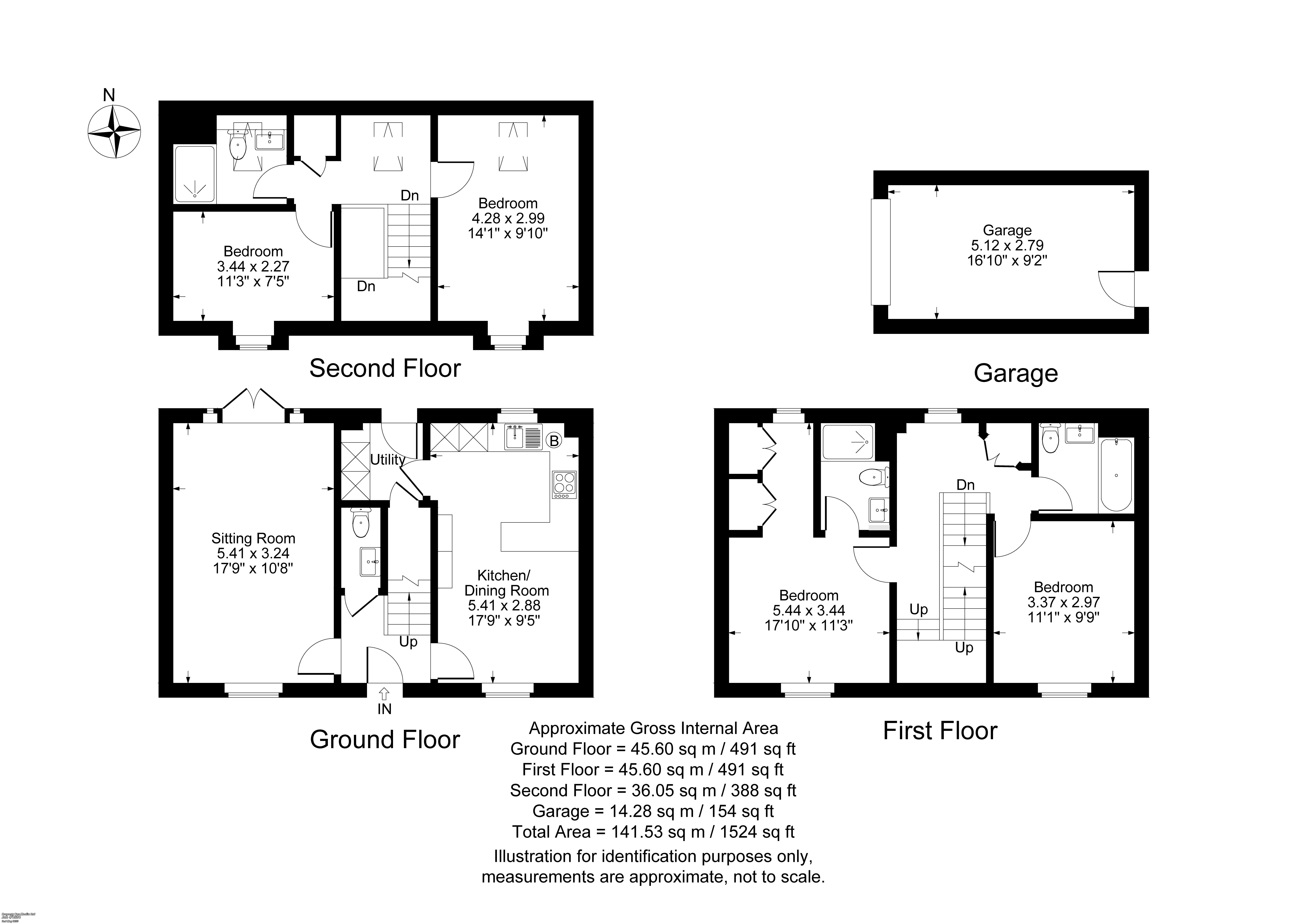 14, The Swere, Oxon floorplan