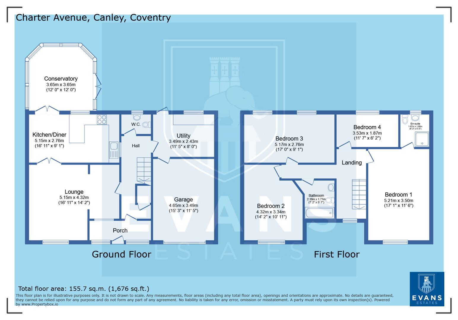 207, Charter Avenue, Coventry floorplan
