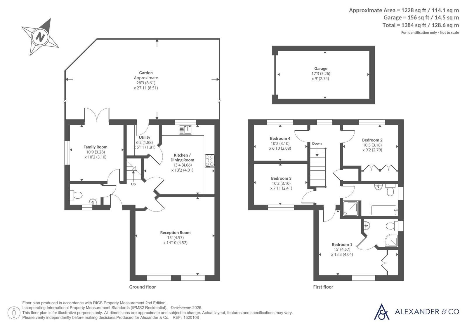 8, Fieldstone, Dunstable floorplan