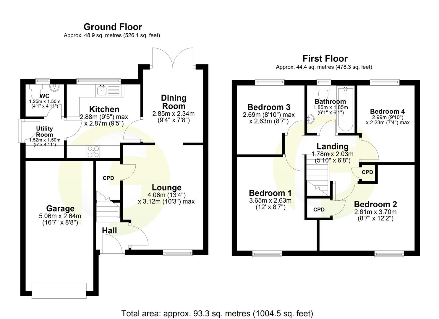 79, Gardner Park, North Shields floorplan