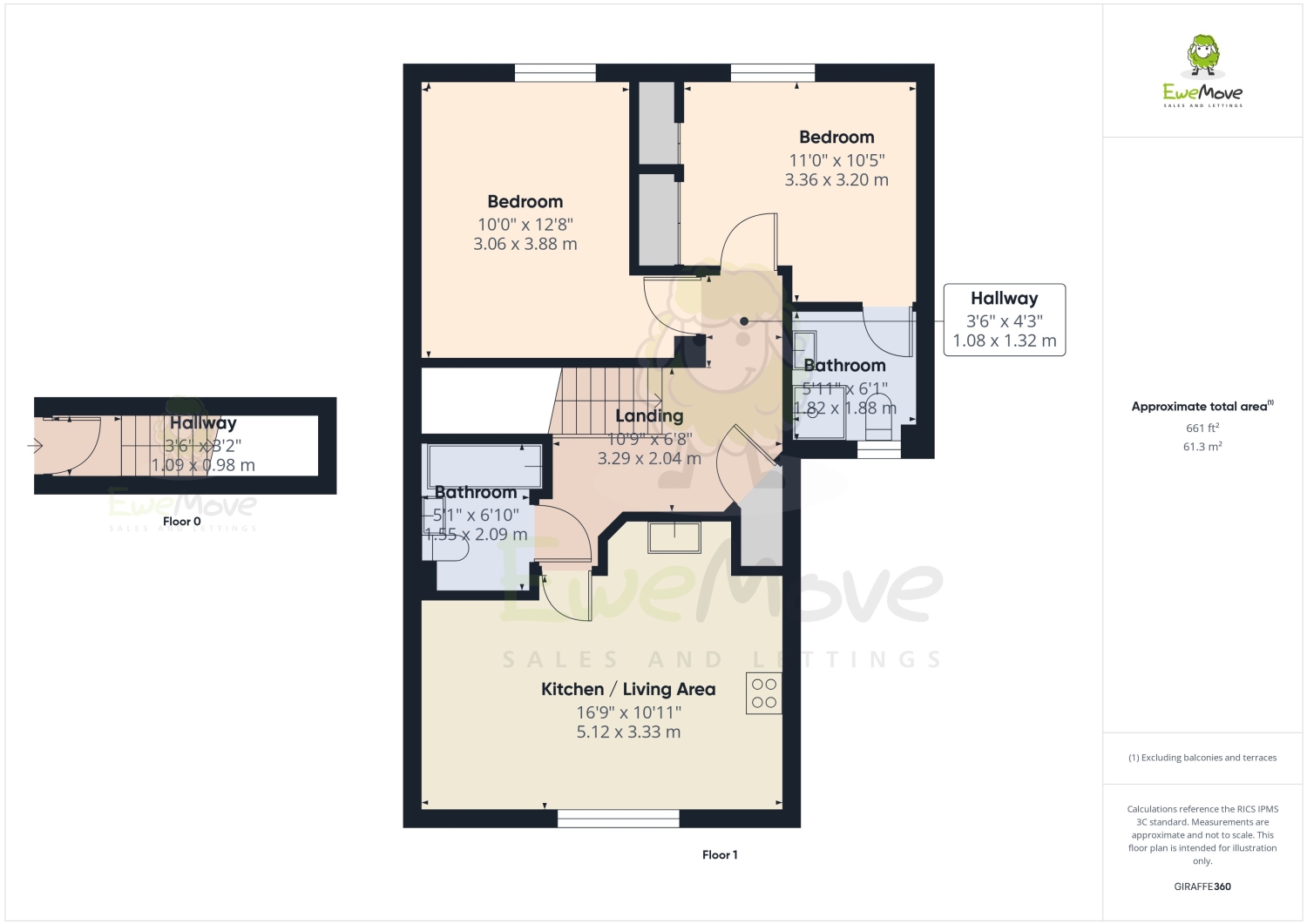 8, Garrett Court, Basingstoke floorplan