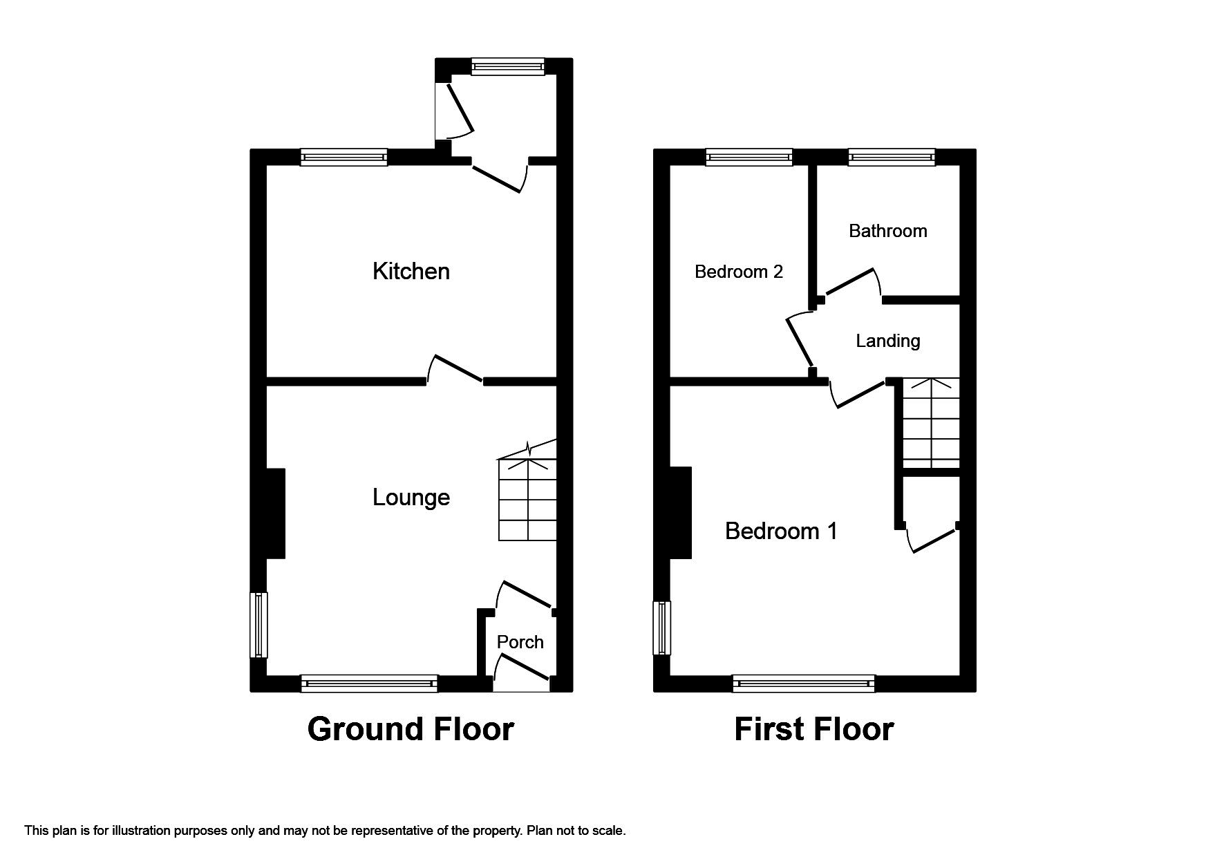 2 Bedrooms End terrace house for sale in Penyffordd, Holywell CH8