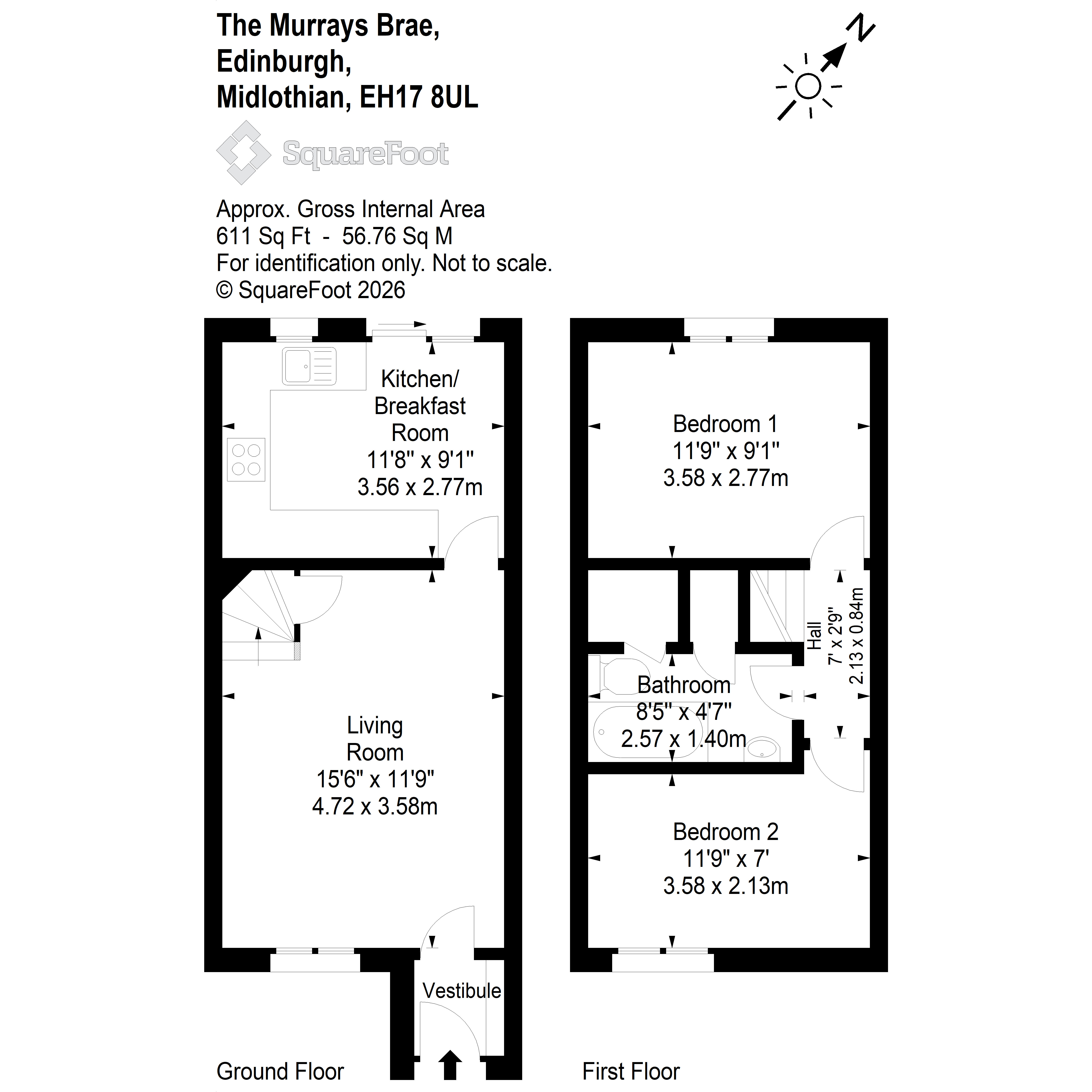 234, The Murrays Brae, Edinburgh floorplan