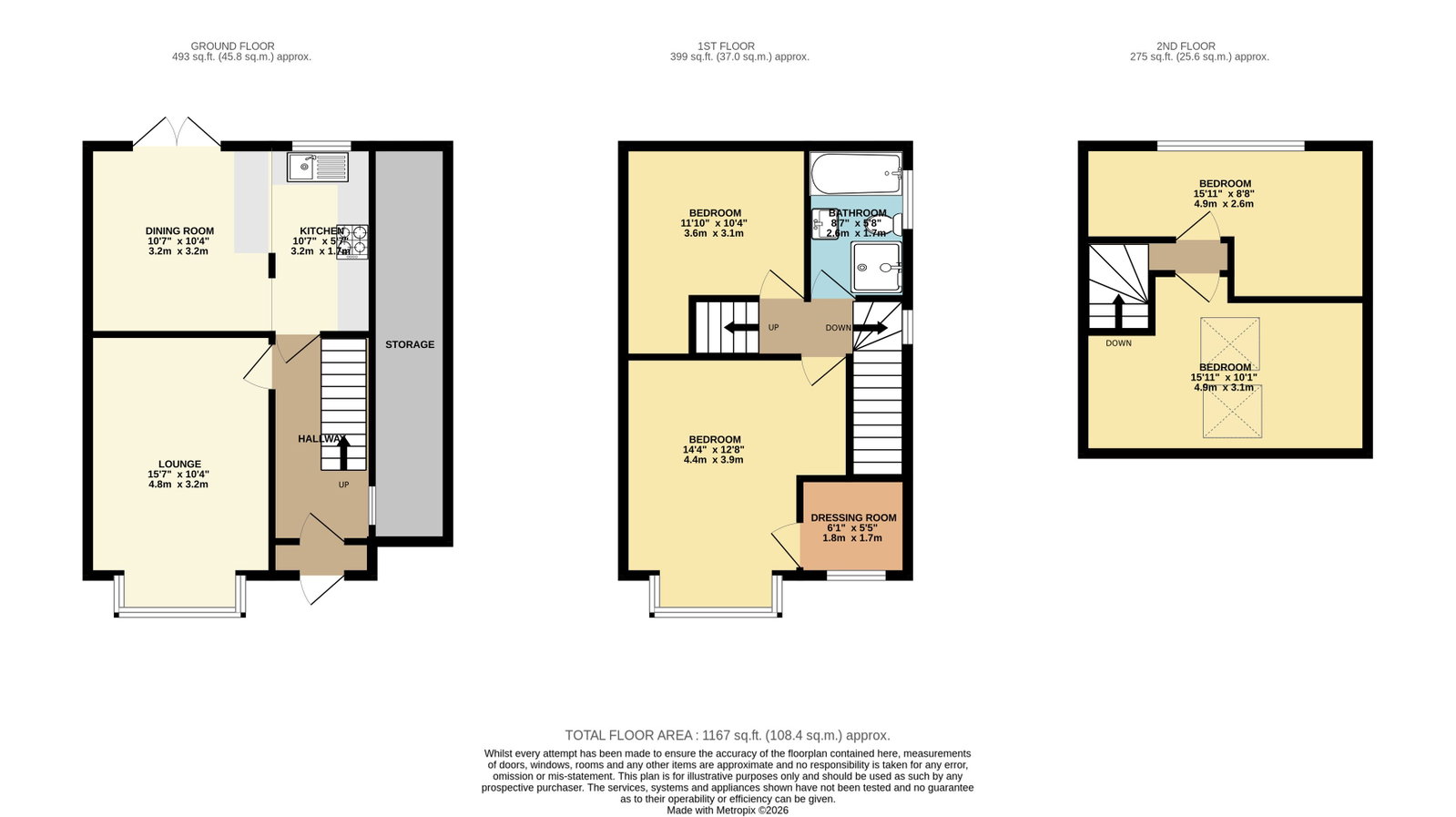 3, Chertsey Close, Manchester floorplan