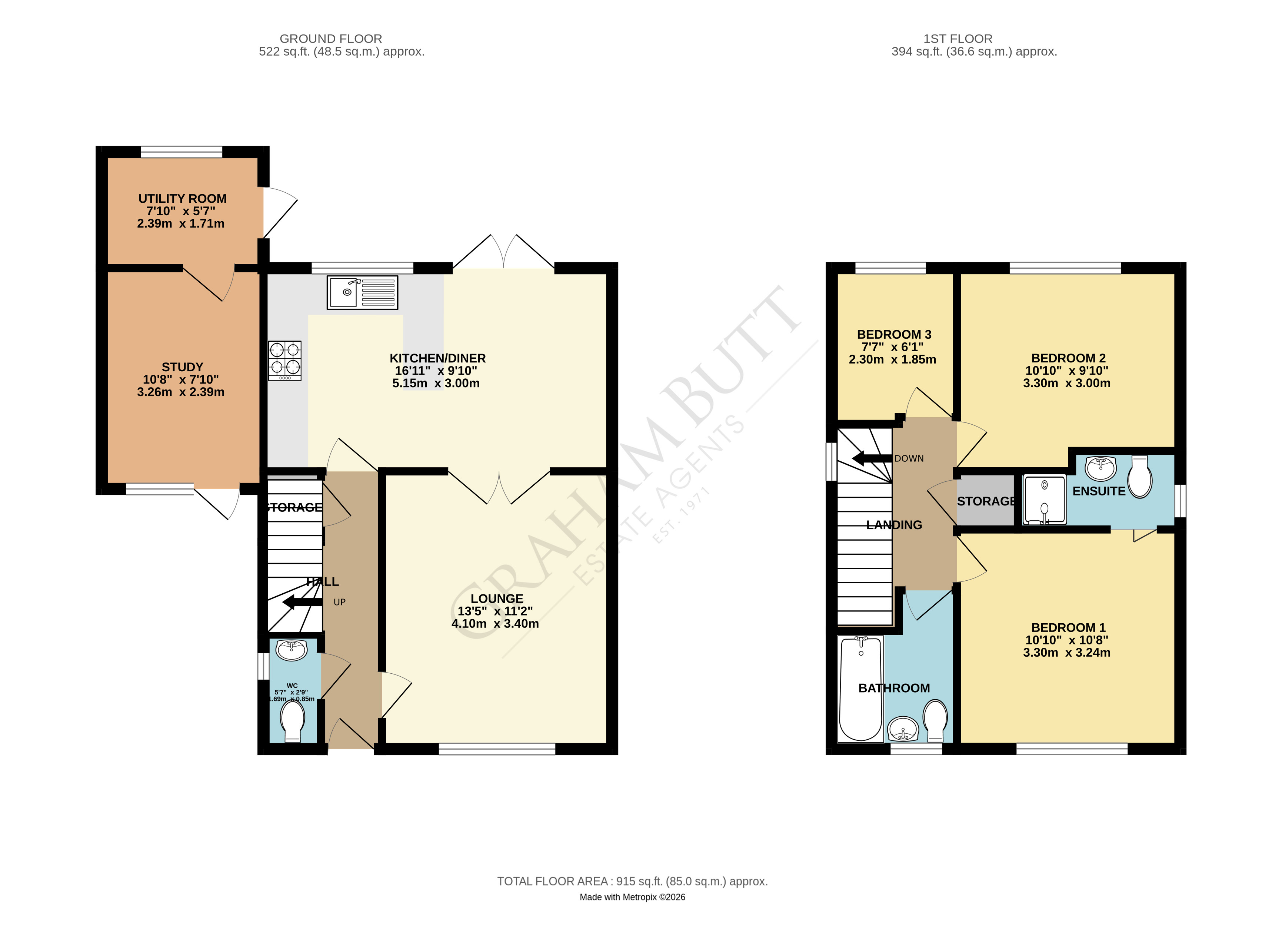 5, Munmere Way, Littlehampton floorplan
