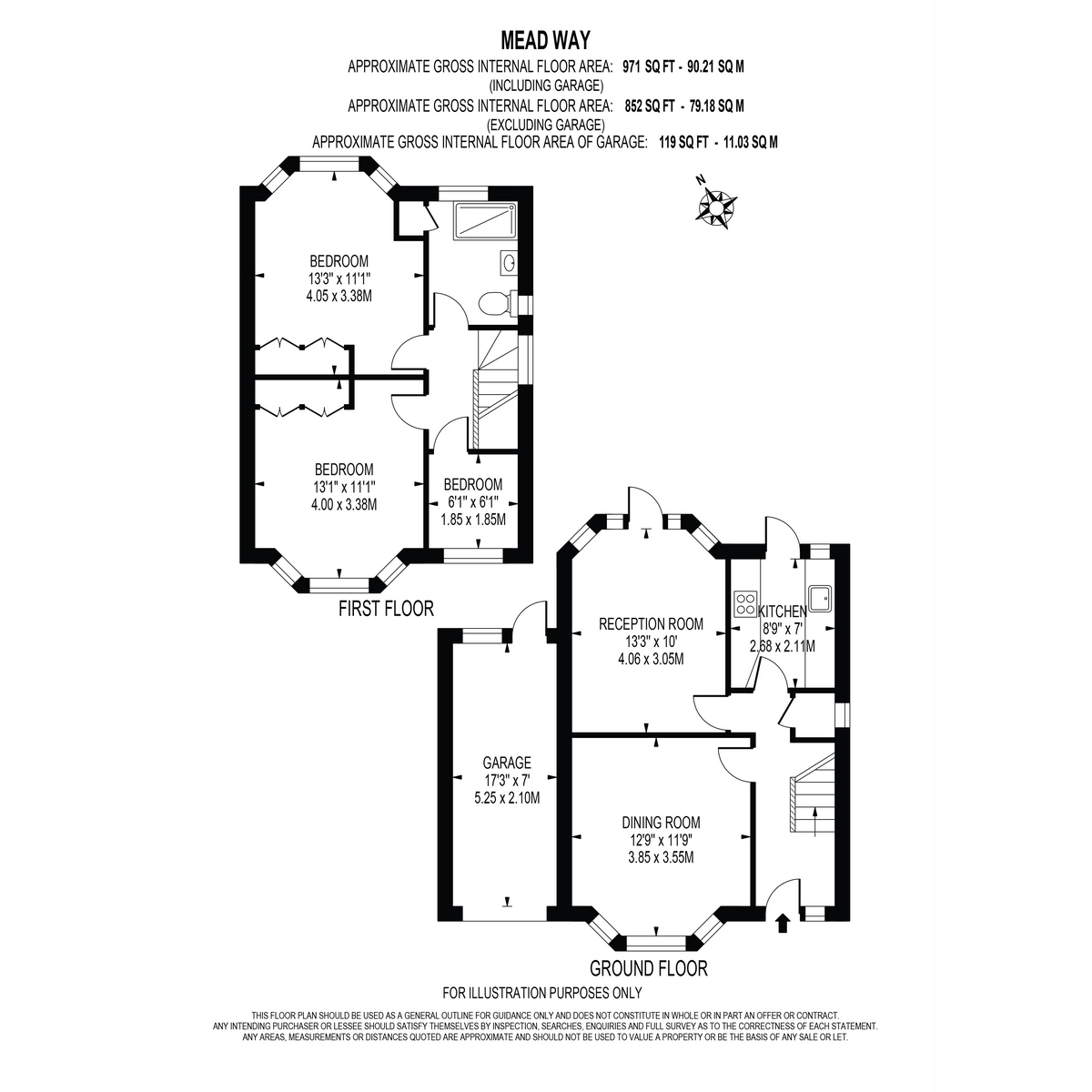 Mead Way, Coulsdon floorplan