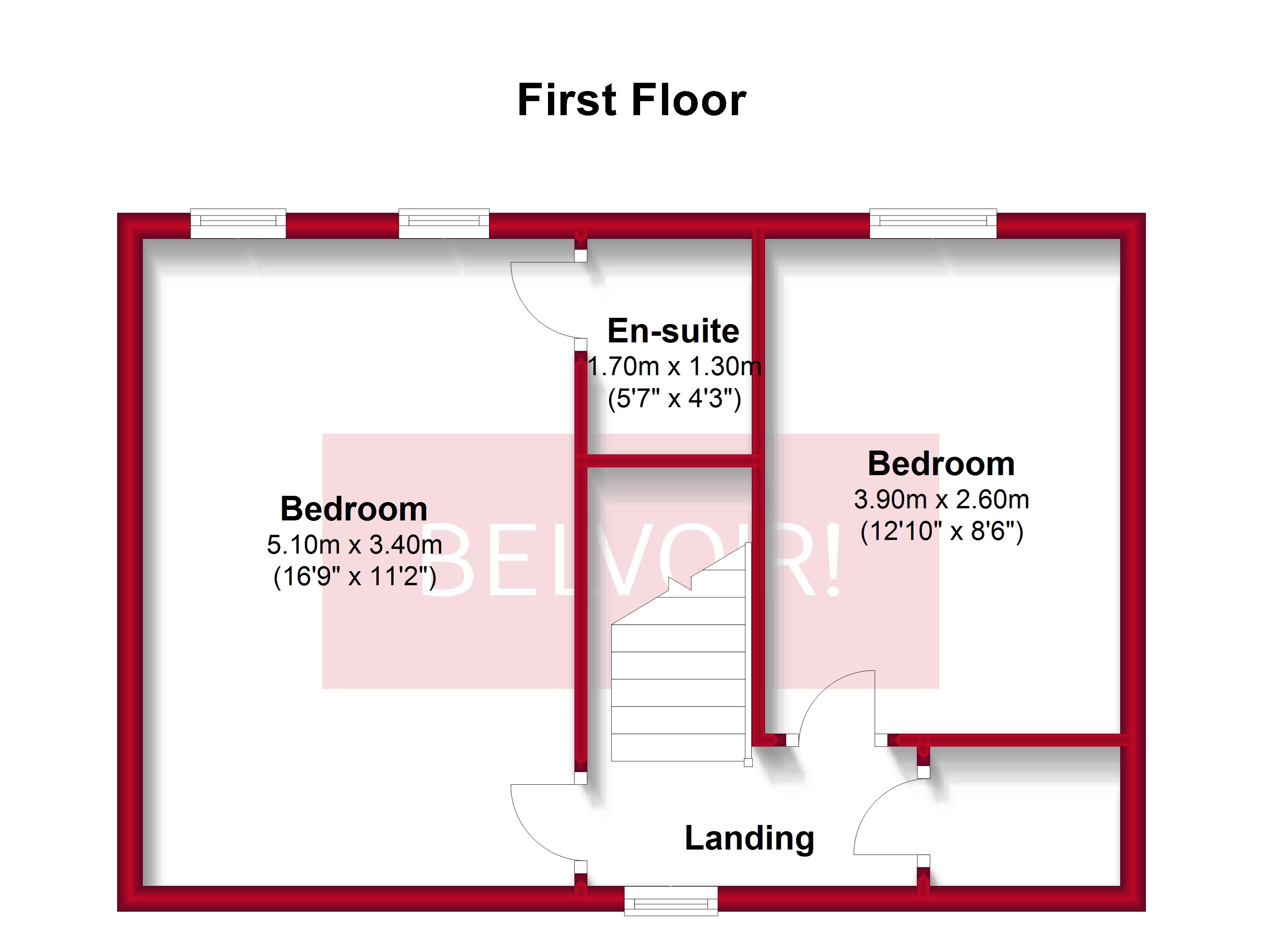 2 Bedrooms Semi-detached house to rent in Dollar Avenue, Falkirk FK2