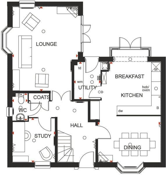 5 Bedrooms Detached house for sale in The Morecroft, Stapeley Gardens, Stapeley, Nantwich CW5