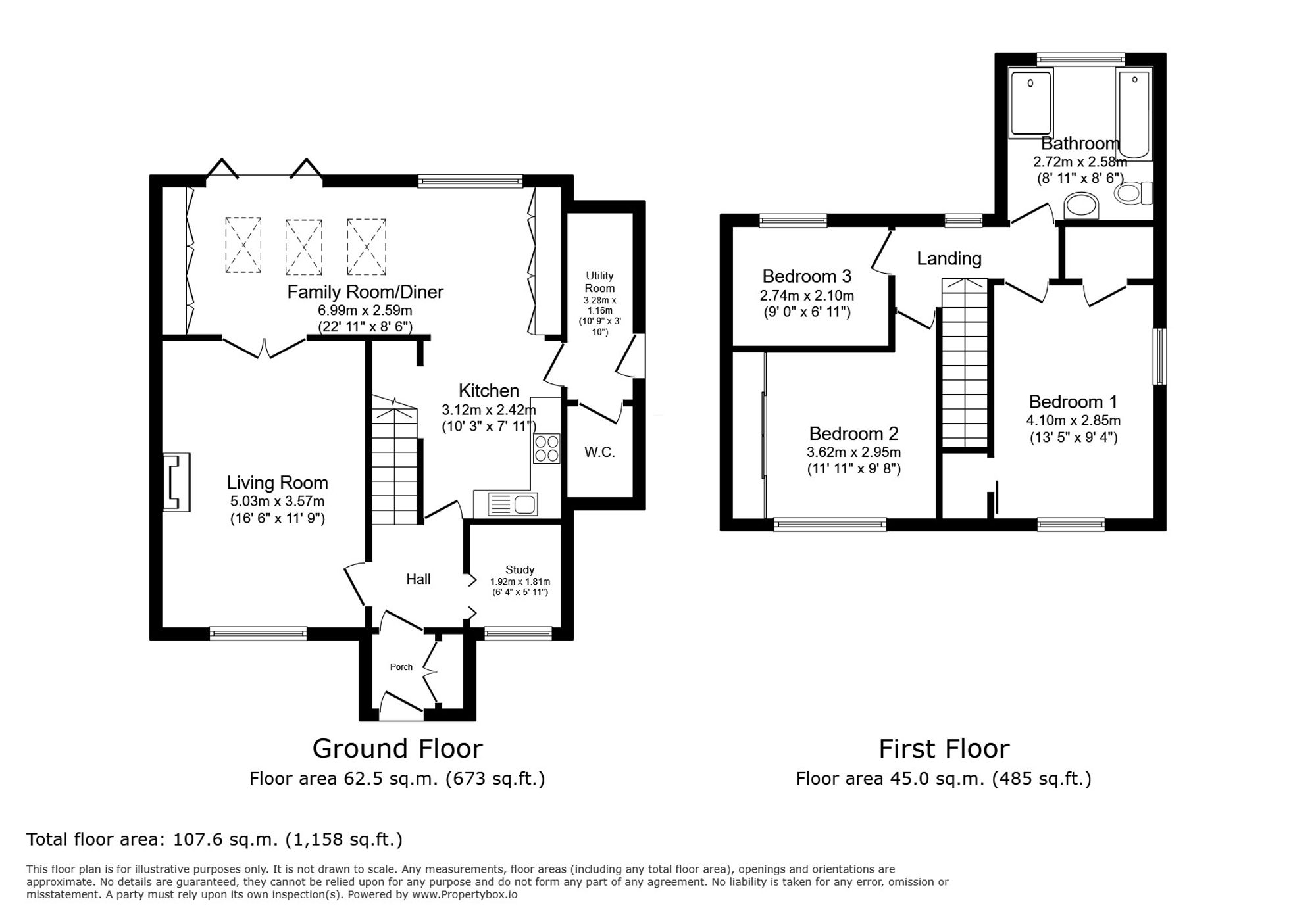 31 The Meadows Gongar Lane, Chester floorplan