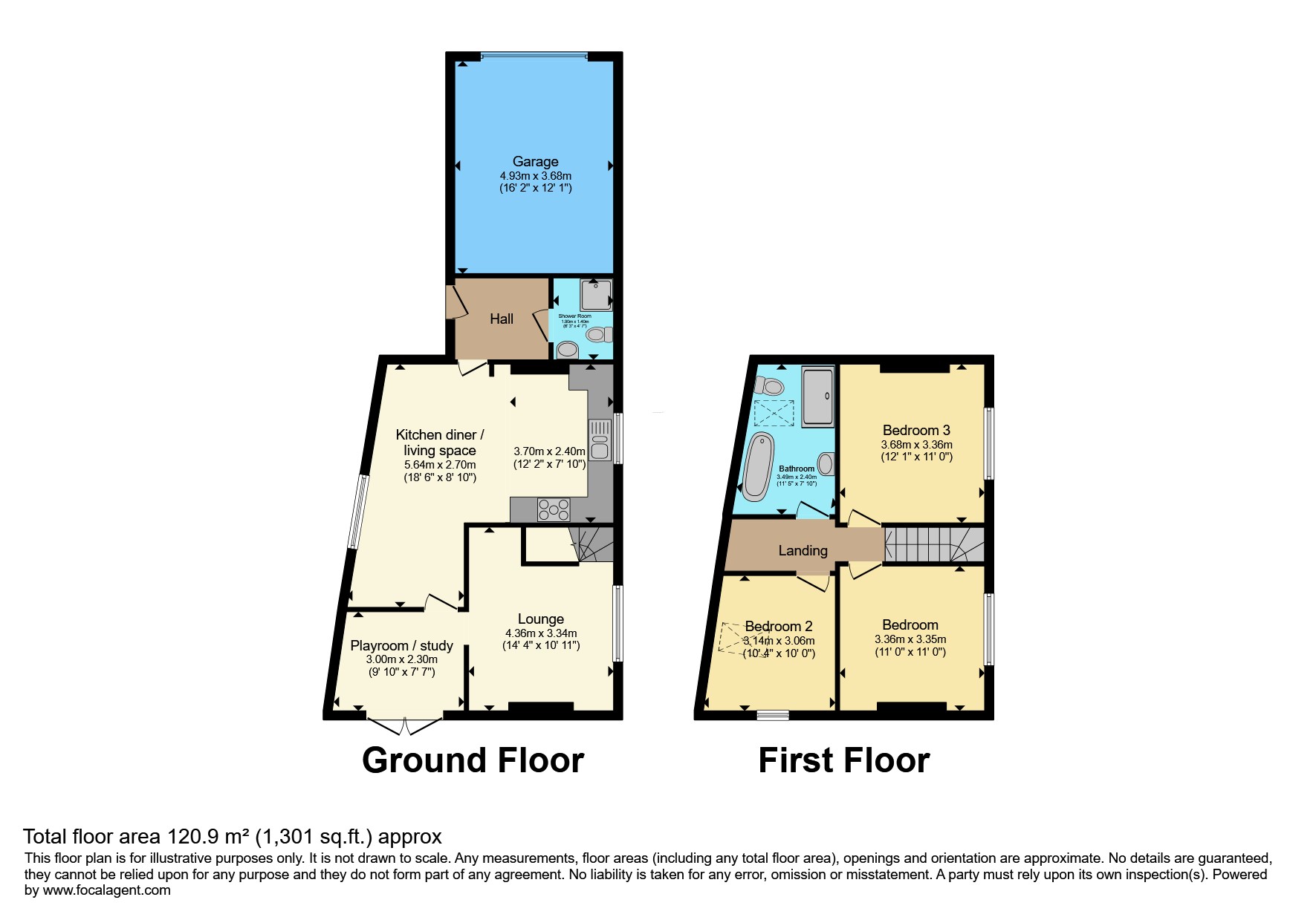 Smalley House, School Lane, Kneesall, Newark floorplan