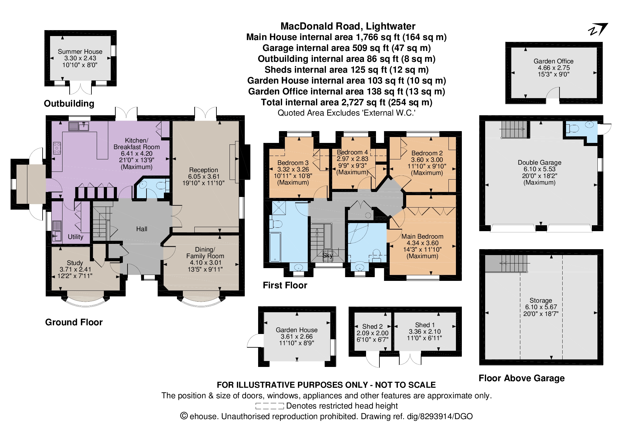 4 Bedrooms Detached house to rent in Brock House, 34A Macdonald Road, Lightwater, Surrey GU18