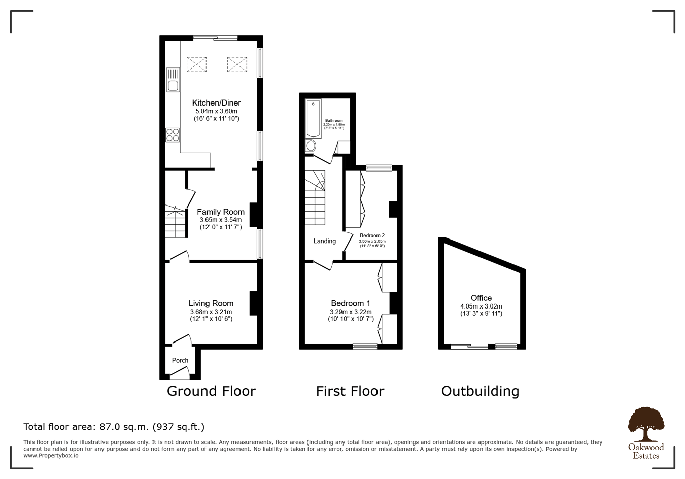 3 Chiltern Terrace, Town Lane, Wooburn Green floorplan