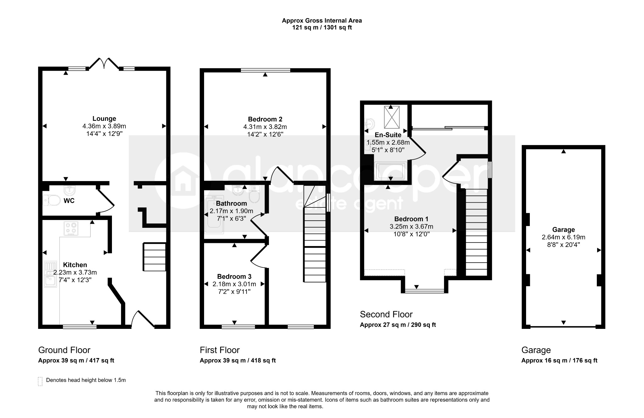 32, Lower Farm Way, Nuneaton floorplan