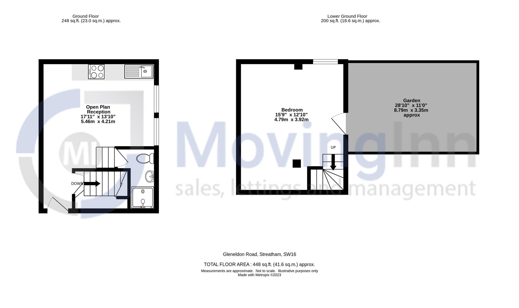 Flat 2, 16, Gleneldon Road, Streatham floorplan