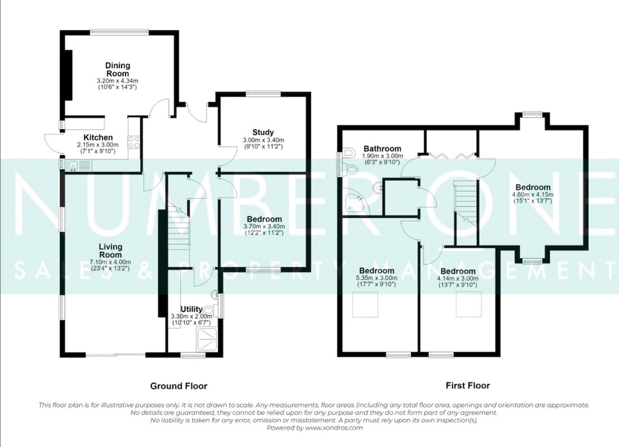 86 Alma Road, Maesteg floorplan
