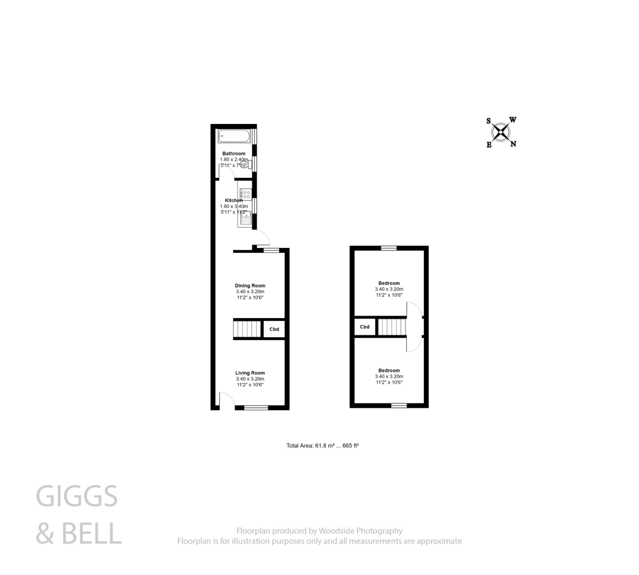 52 Kingsland Road, Luton, Bedfordshire floorplan