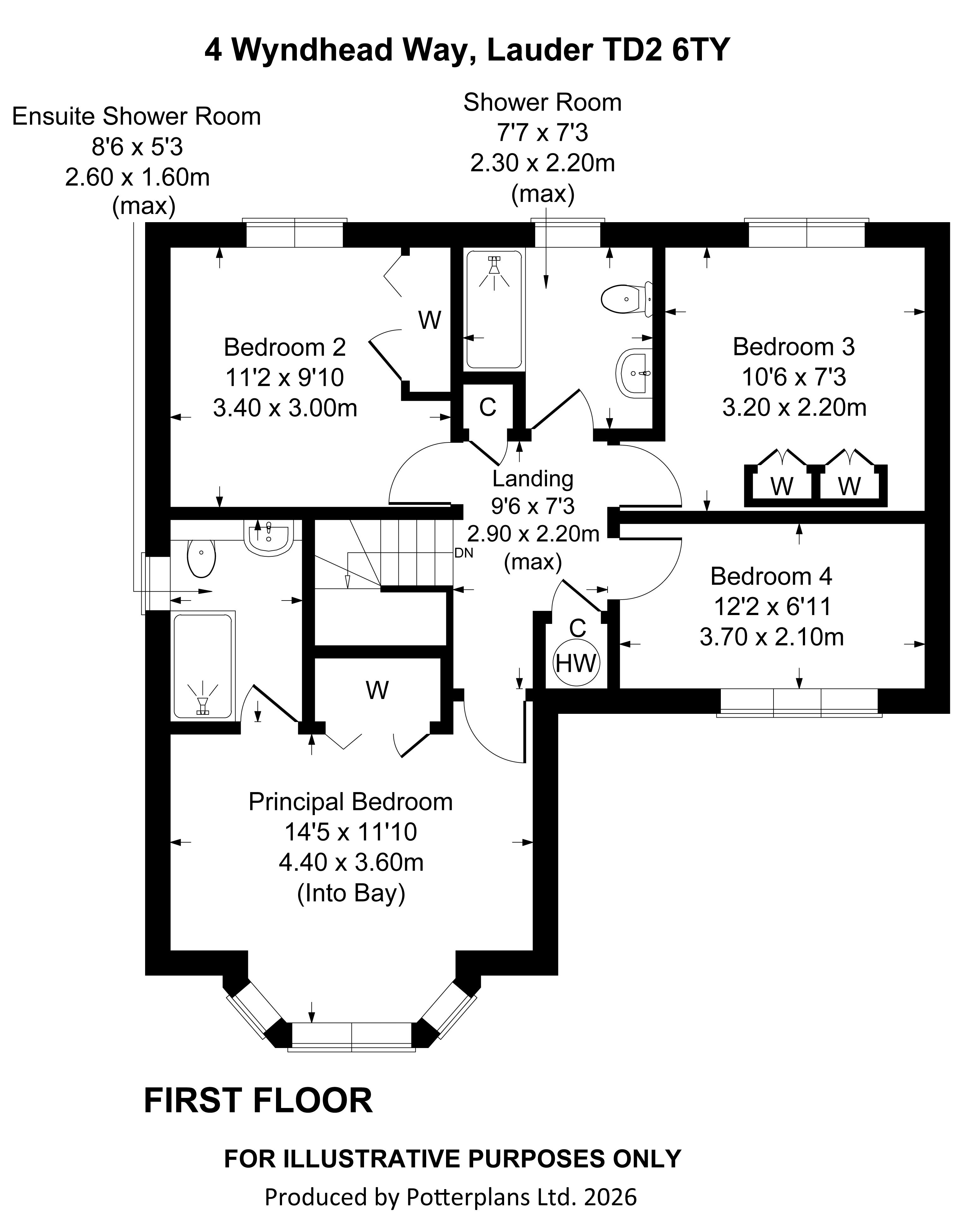 4, Wyndhead Way, Lauder floorplan