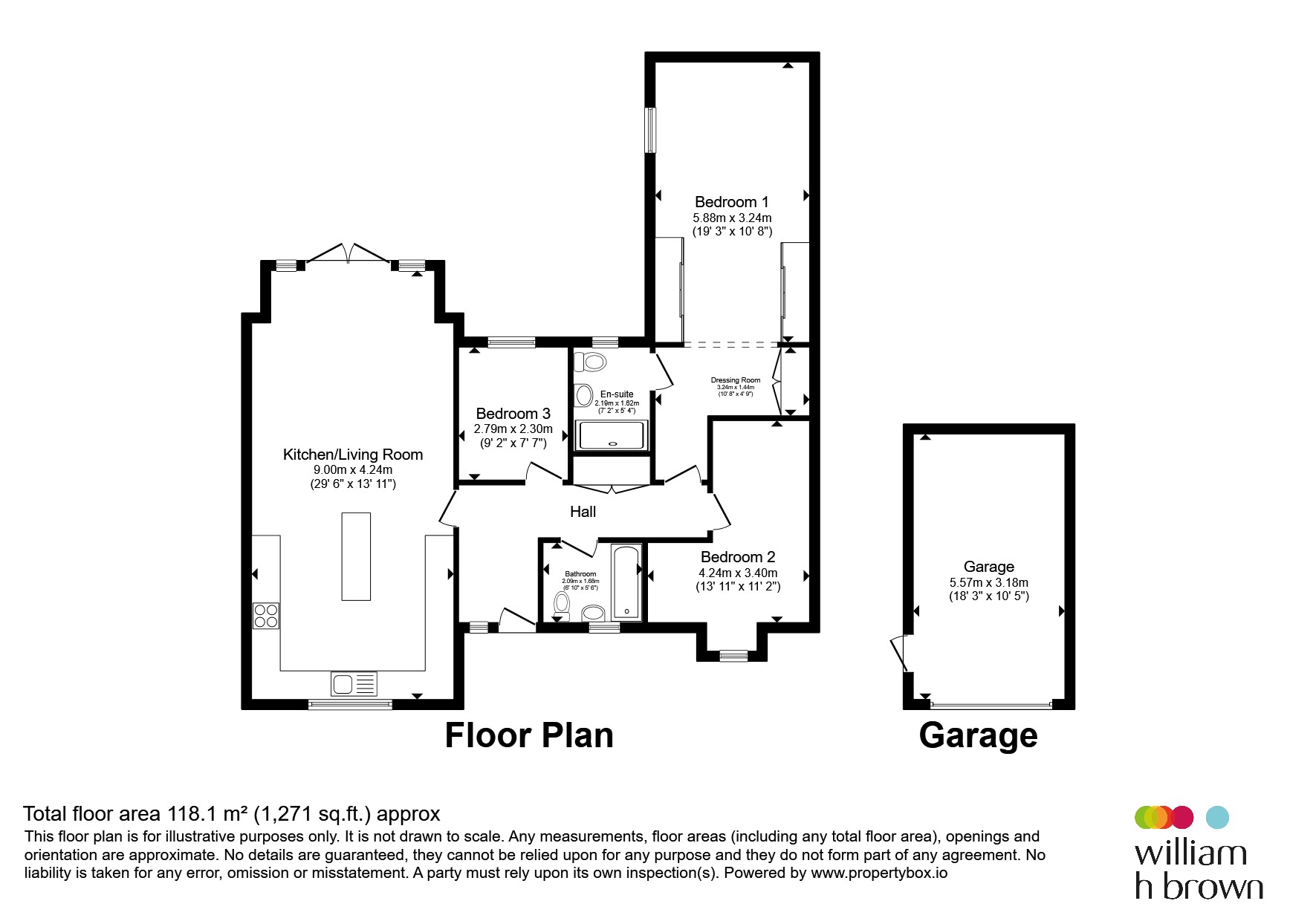 3, Orchard Gardens, Sudbury floorplan