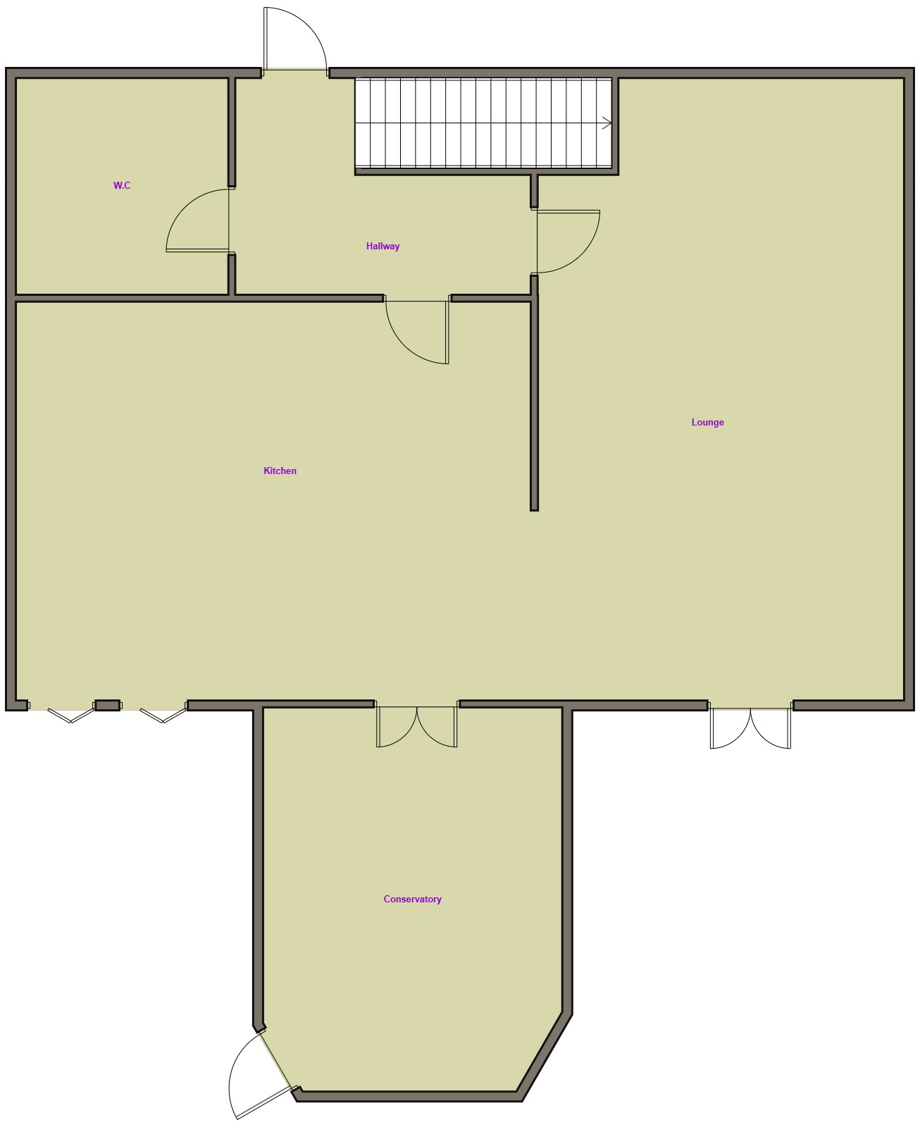 1, Lochinvar Road, Cumbernauld floorplan