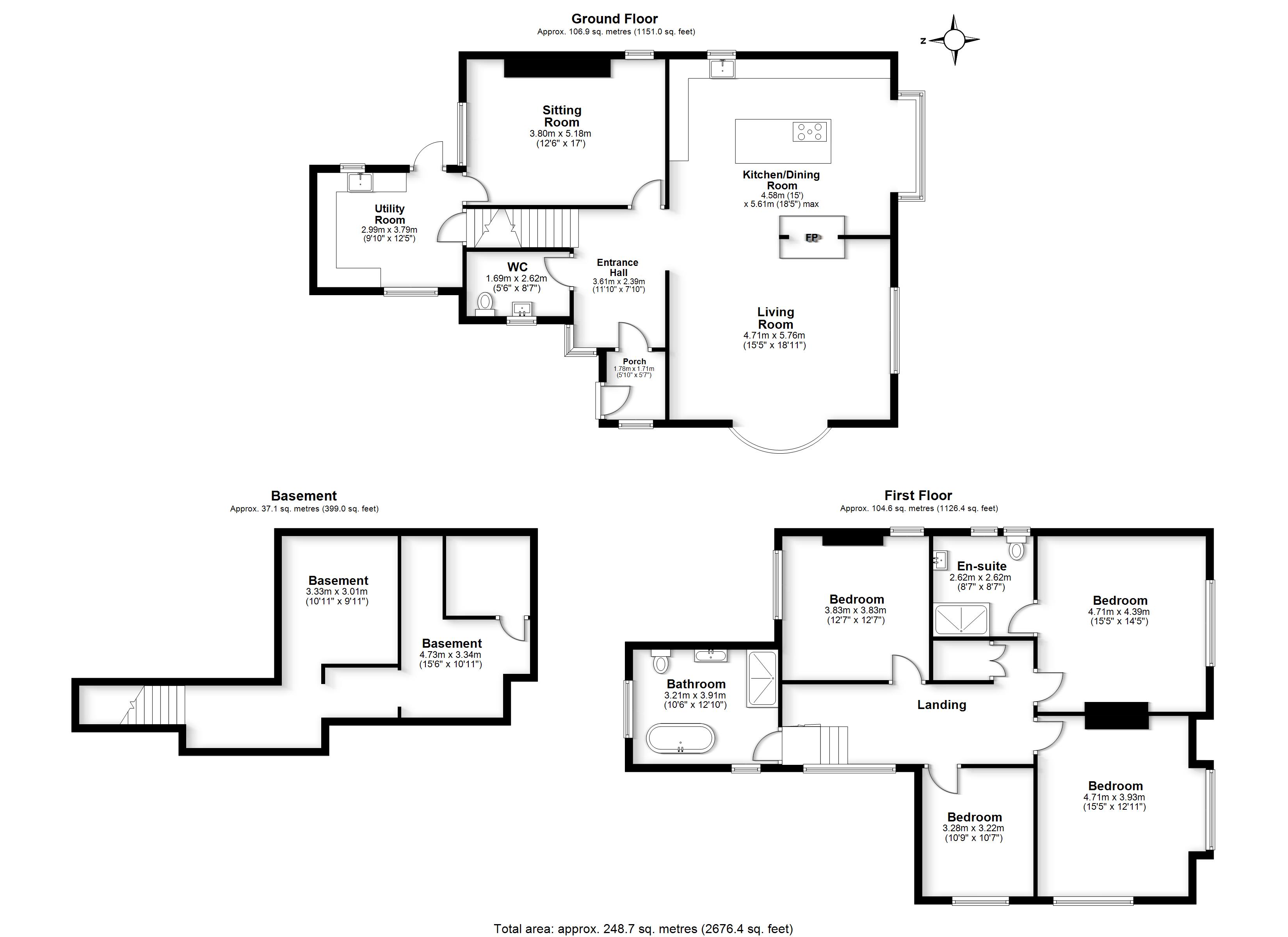 5, Alverstone Road, Mapperley Park, Nottingham floorplan