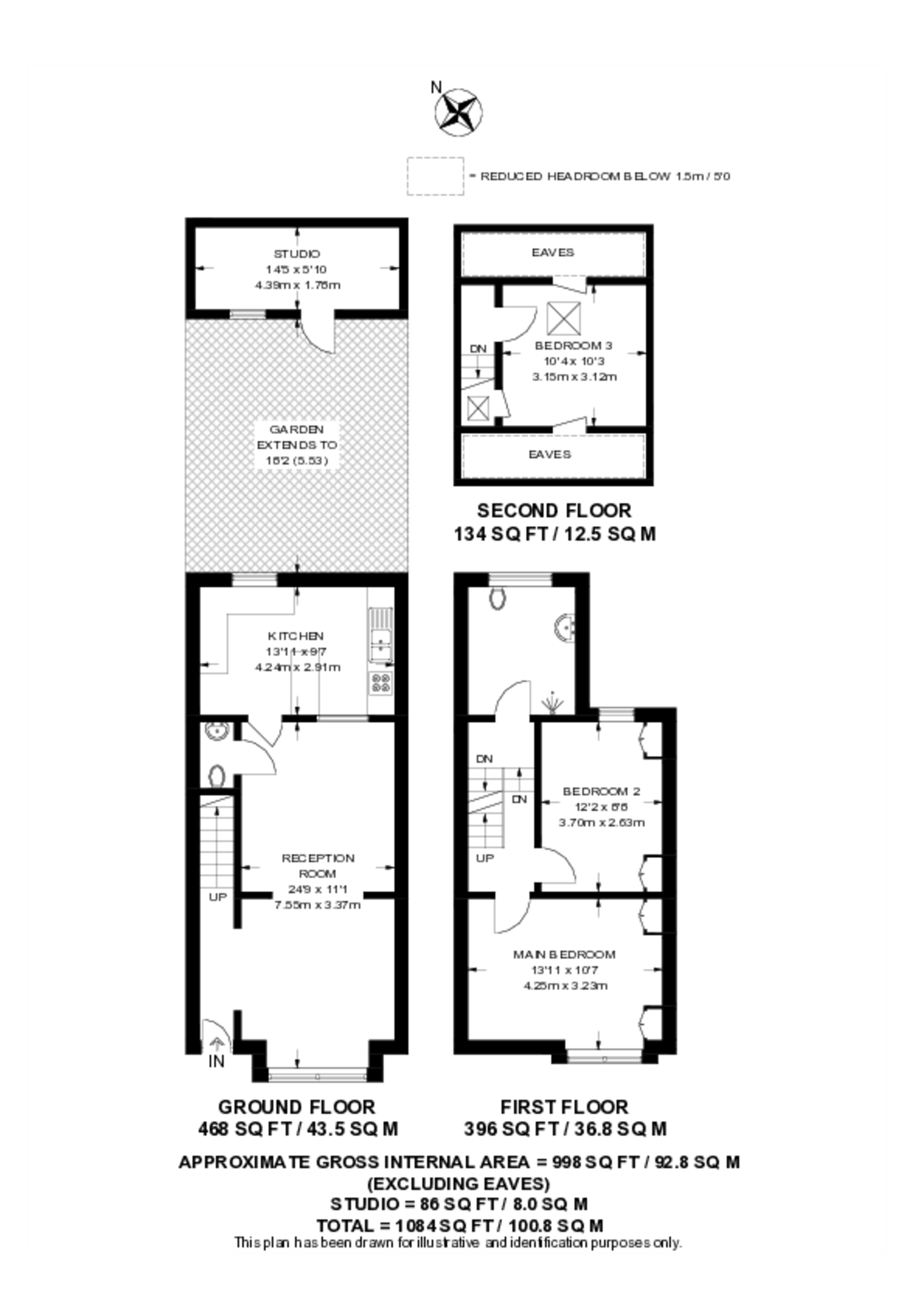 Marlborough Road, Colliers Wood floorplan