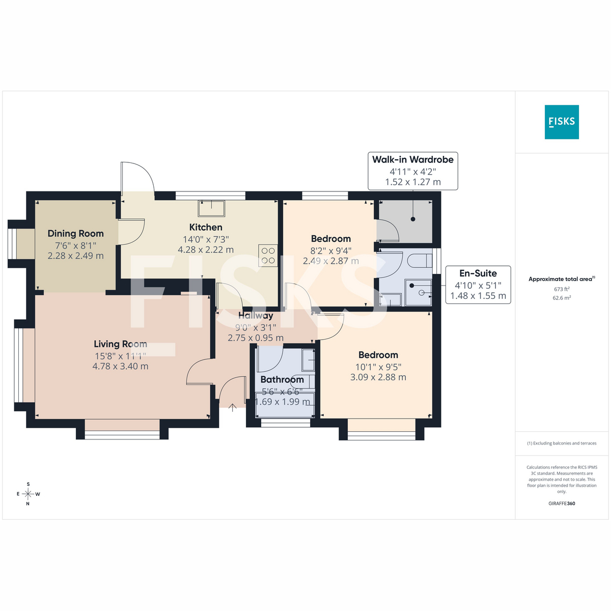 7, Kingsleigh Park Homes, Benfleet floorplan