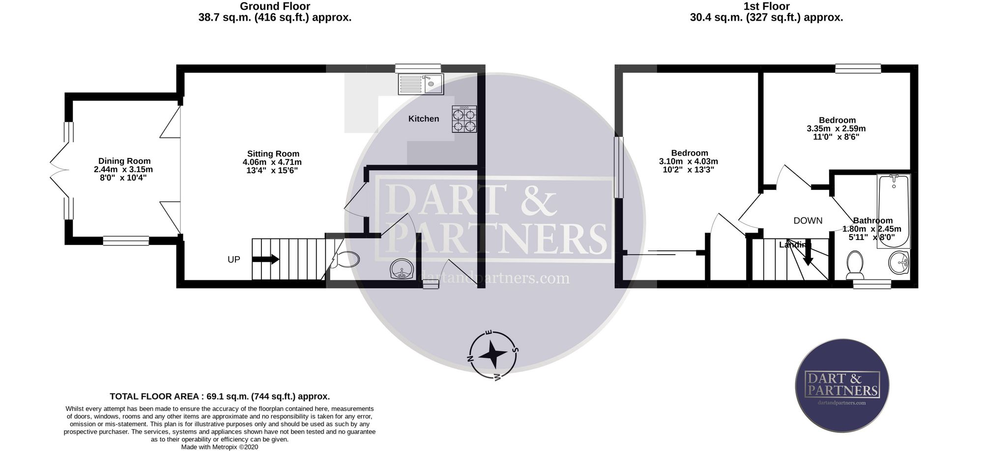 10 Venn Farms Barn Higher Exeter Road, Teignmouth floorplan