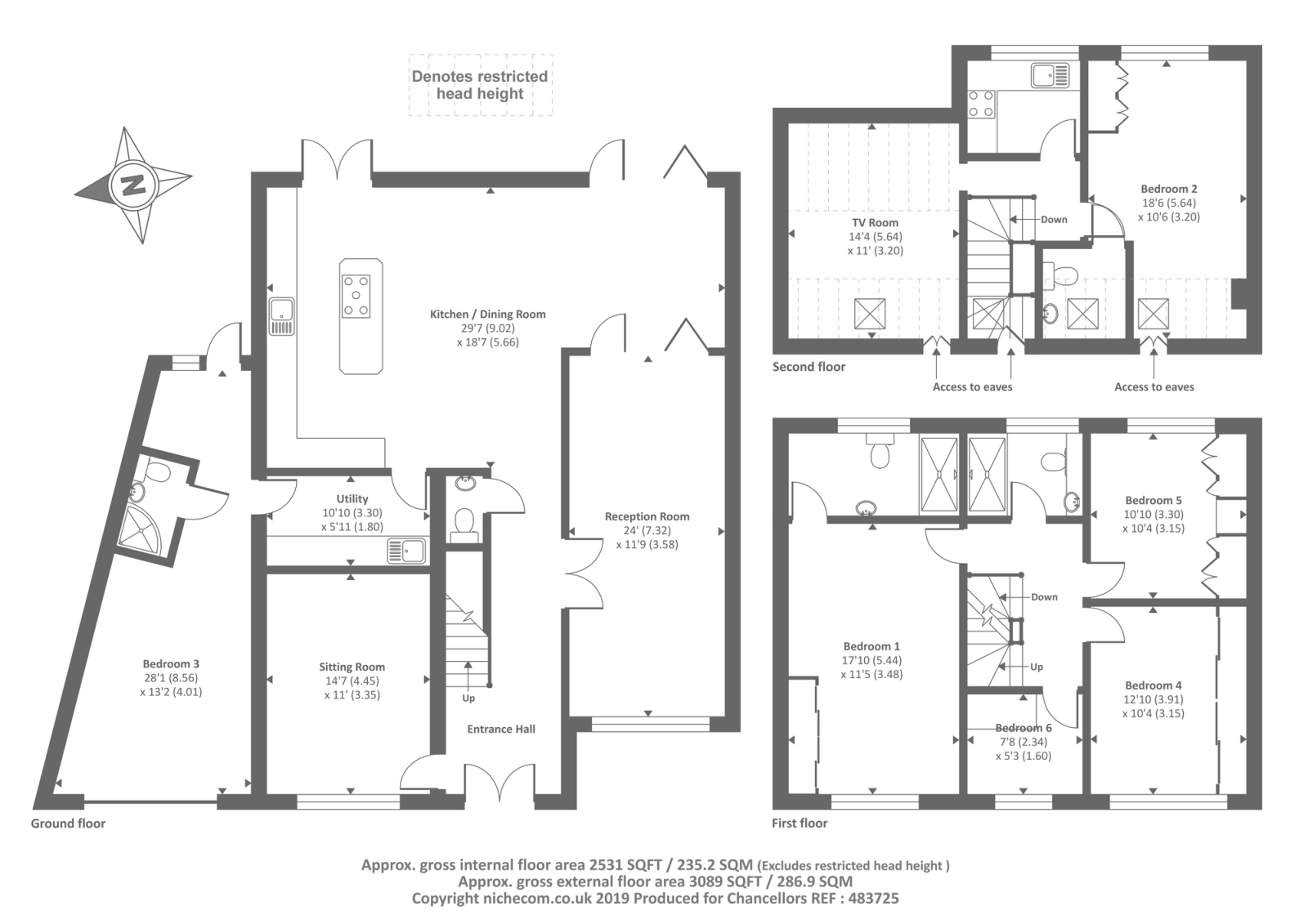 6 Bedrooms Semi-detached house to rent in Darvell Drive, Chesham HP5