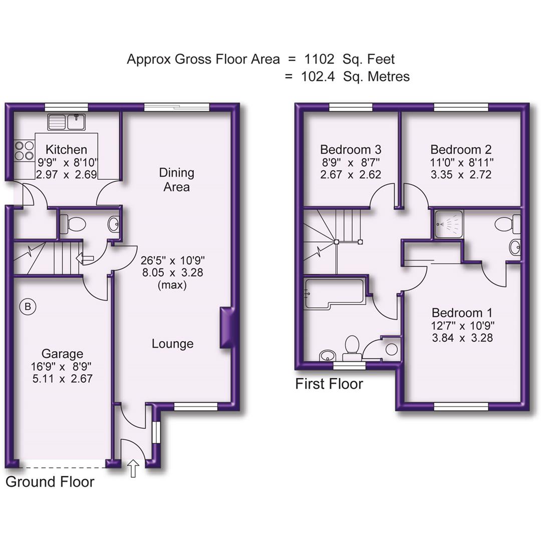 Kerscott Road, Manchester floorplan