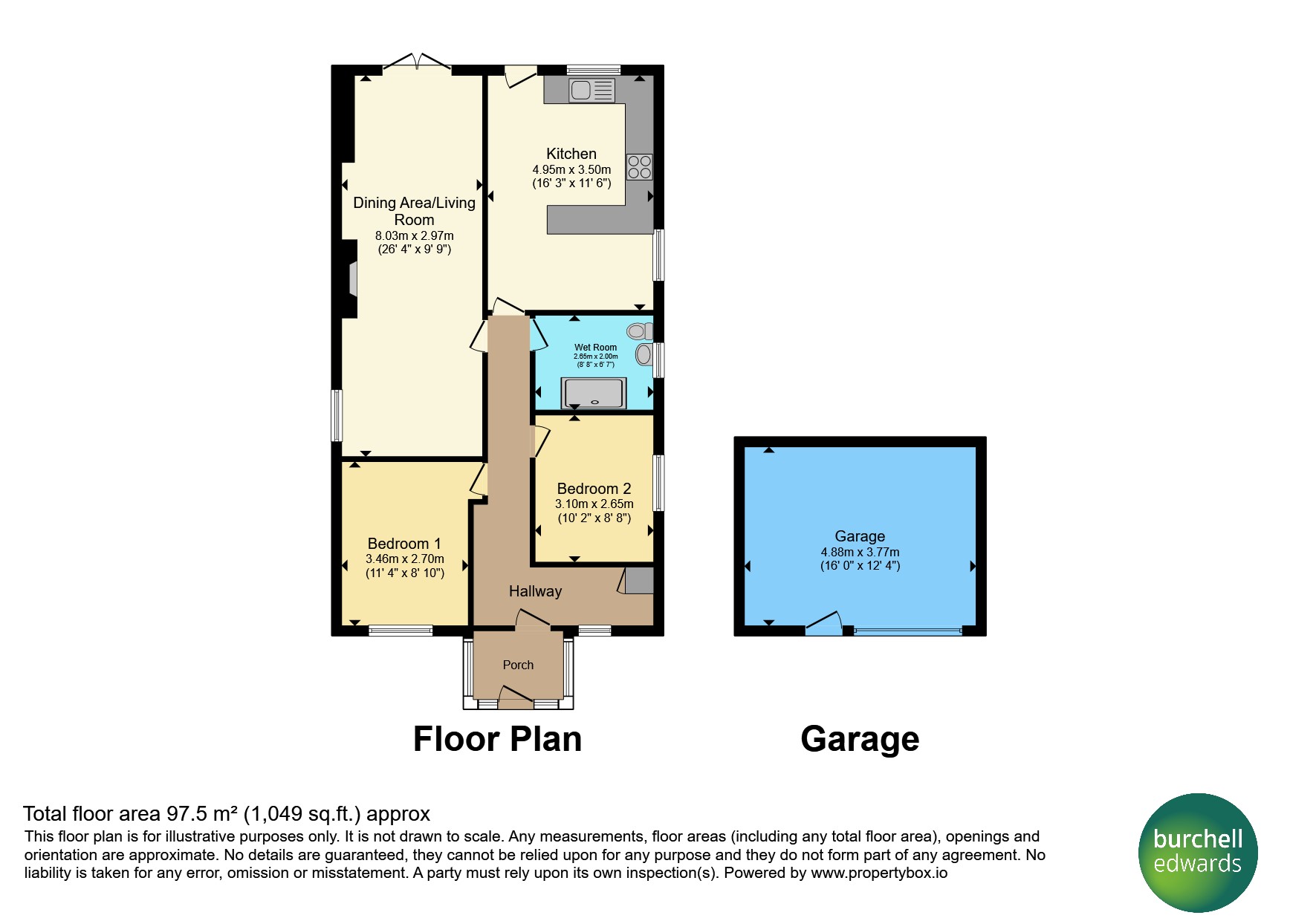 94, Polperro Way, Nottingham floorplan