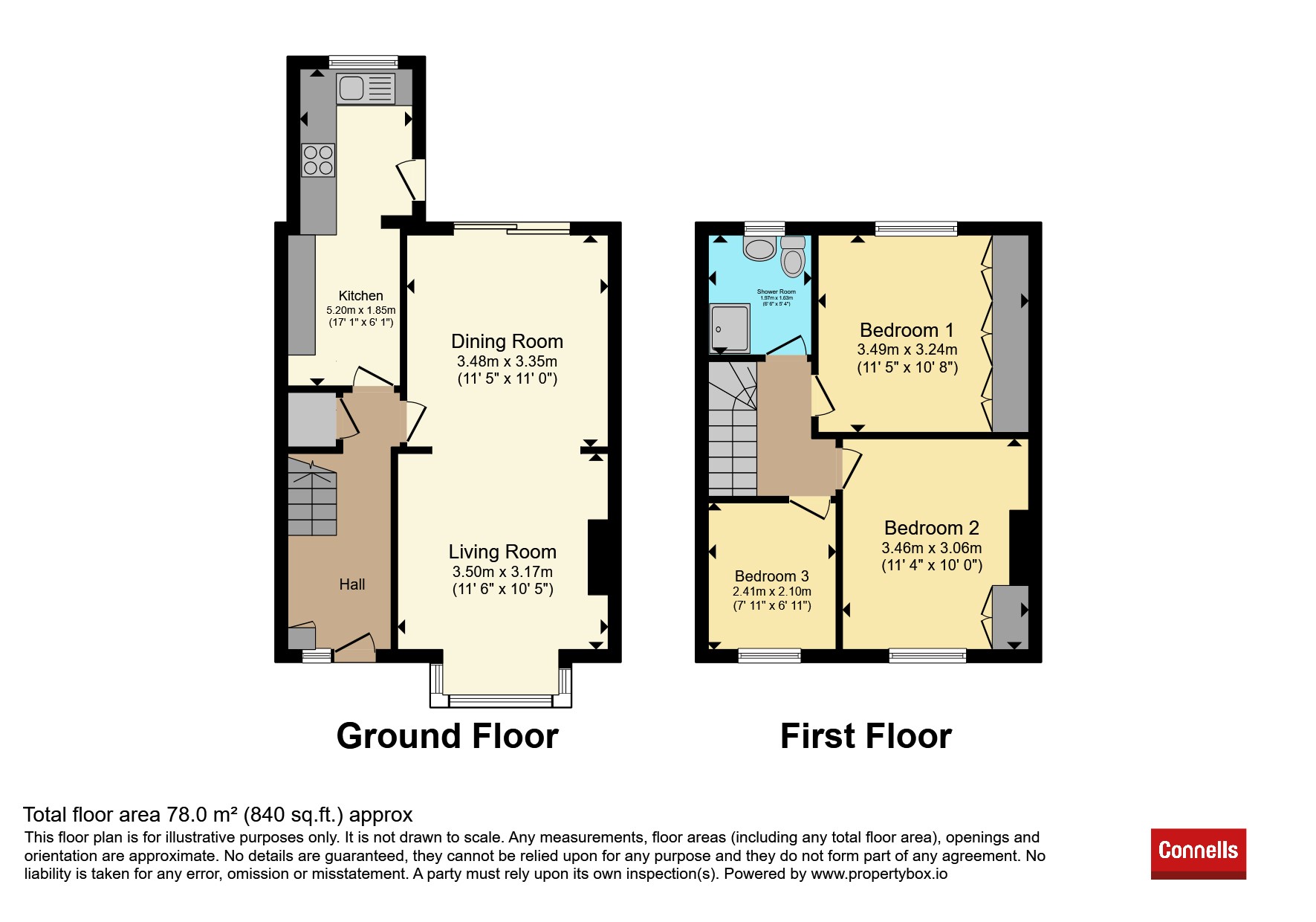 16, Kensal Avenue, BRISTOL floorplan
