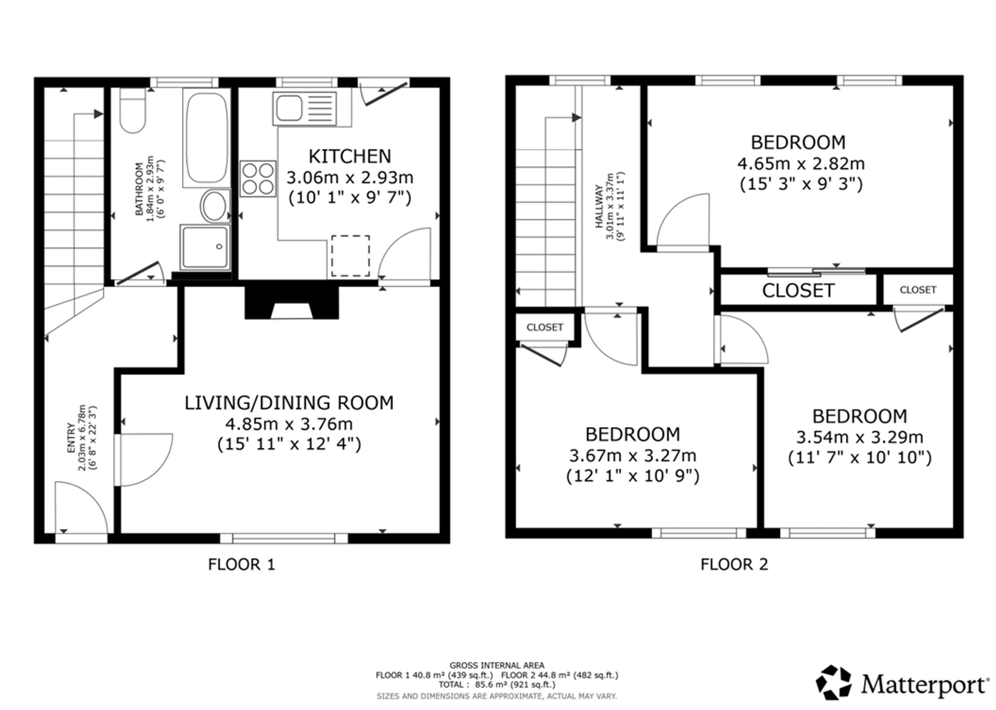 Stoneside Drive, Glasgow floorplan
