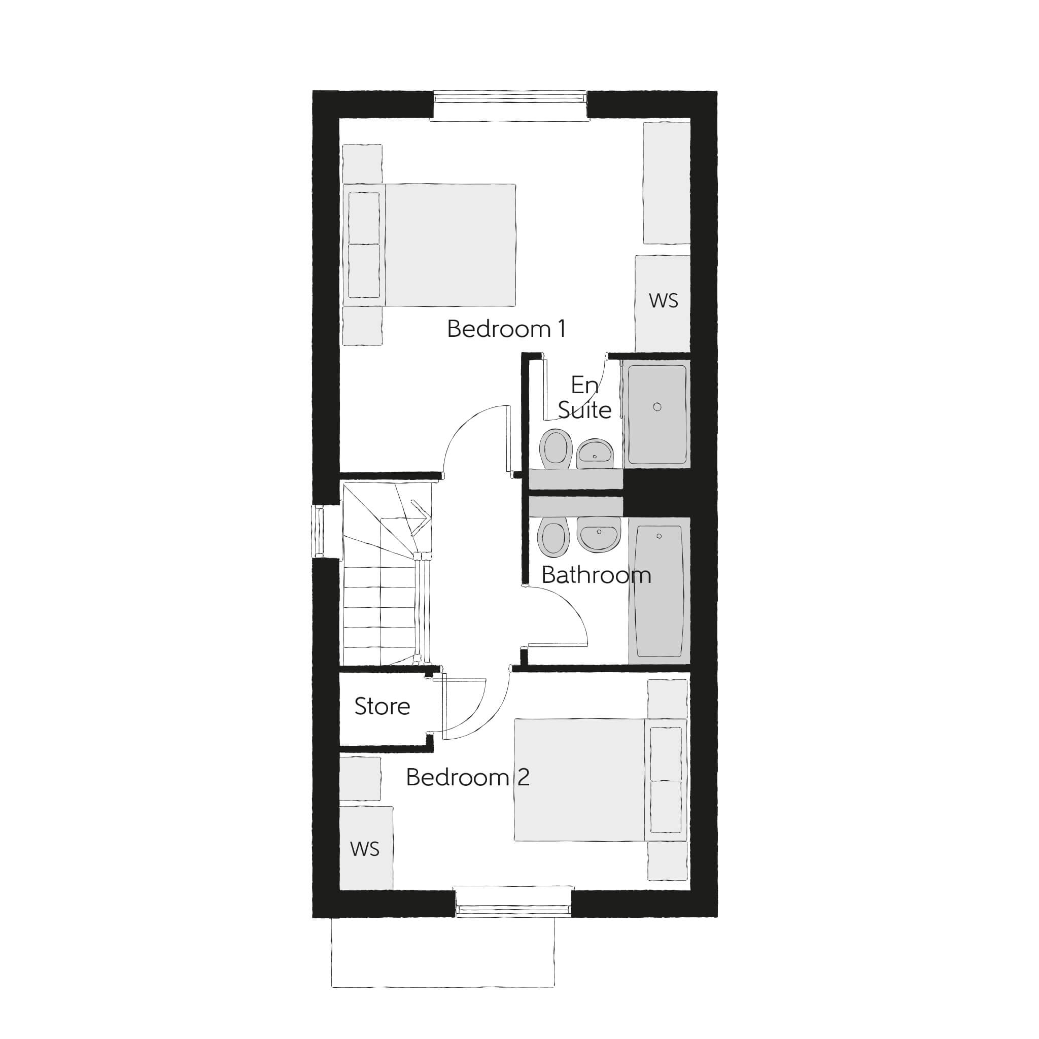347, Huntsgrove, Gloucester floorplan