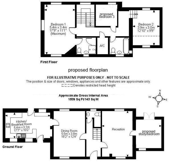 3 bed semidetached house for sale in Lambourne Way, Adderbury, Banbury