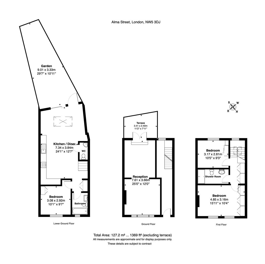Alma Street, London NW5, 3 bedroom property for sale 62760553